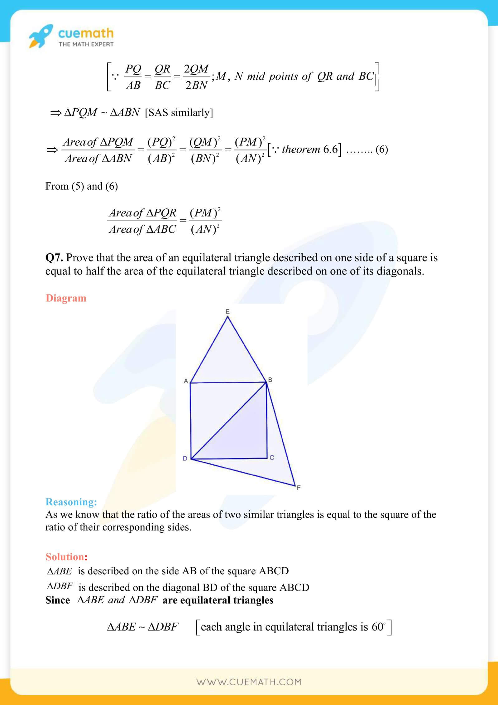 NCERT Solutions Class 10 Maths Chapter 6 Triangles 44