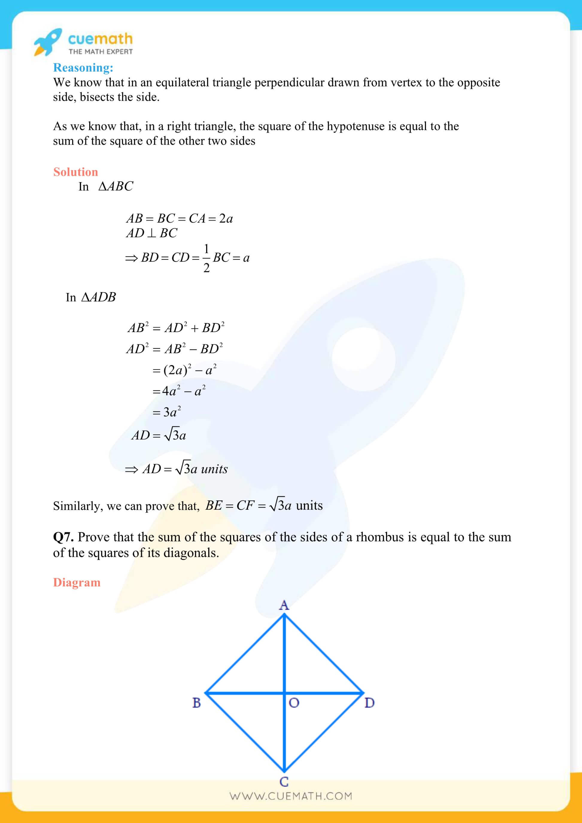 NCERT Solutions Class 10 Maths Chapter 6 Exercise 6.5 52