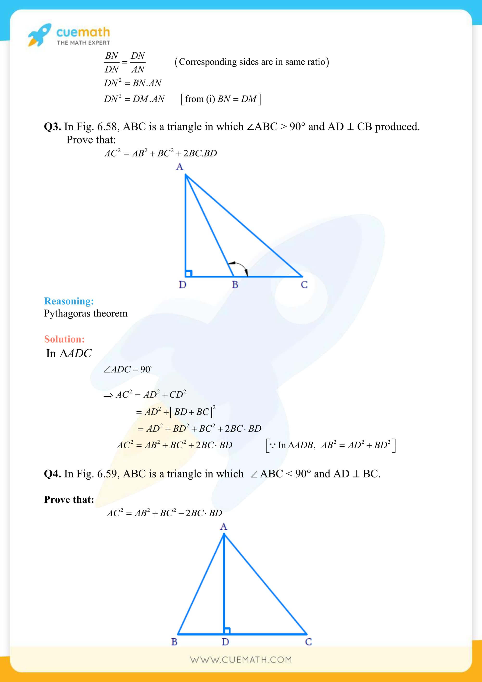 NCERT Solutions Class 10 Maths Chapter 6 Triangles 67