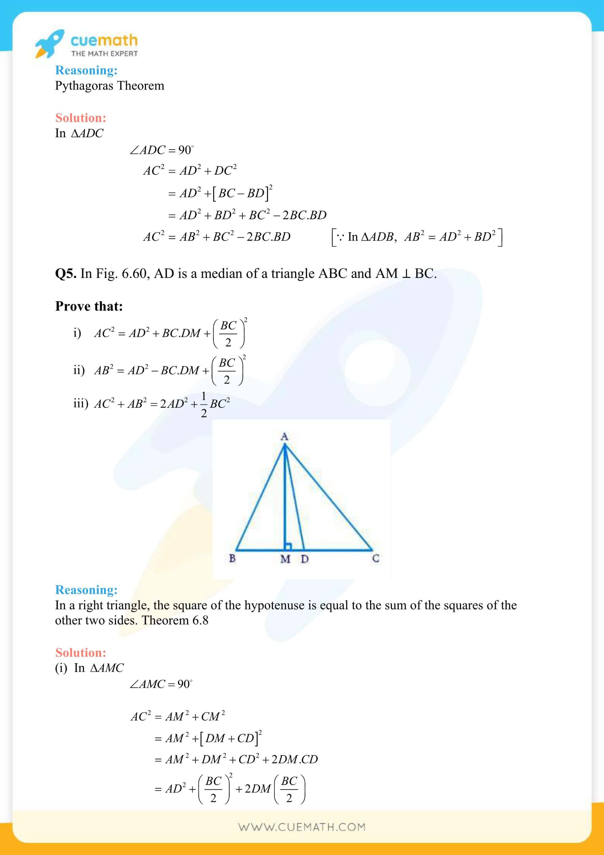 NCERT Solutions Class 10 Maths Chapter 6 Triangles 68