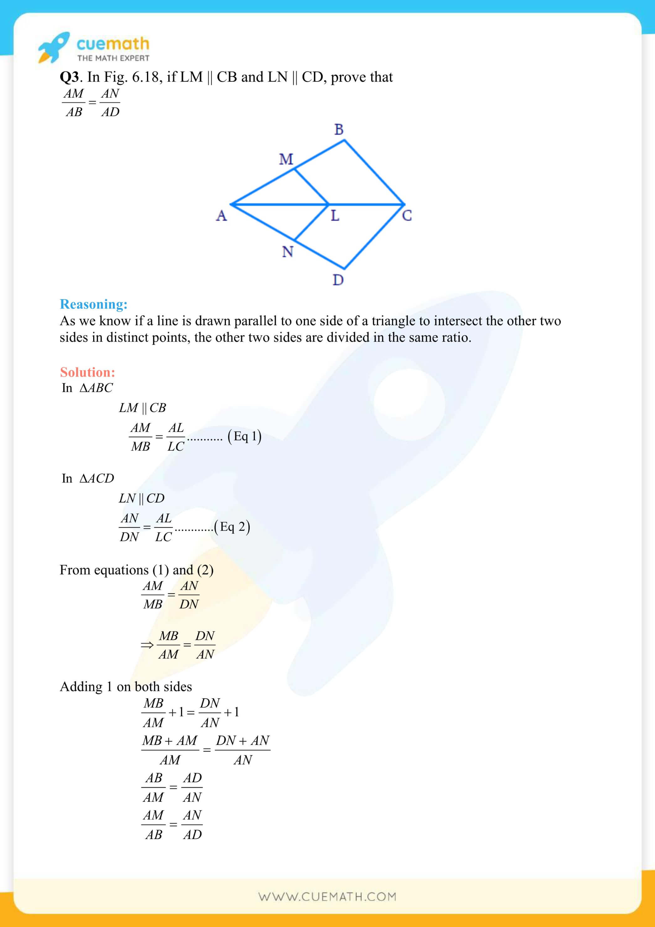 NCERT Solutions Class 10 Maths Chapter 6 Exercise 6.2 8