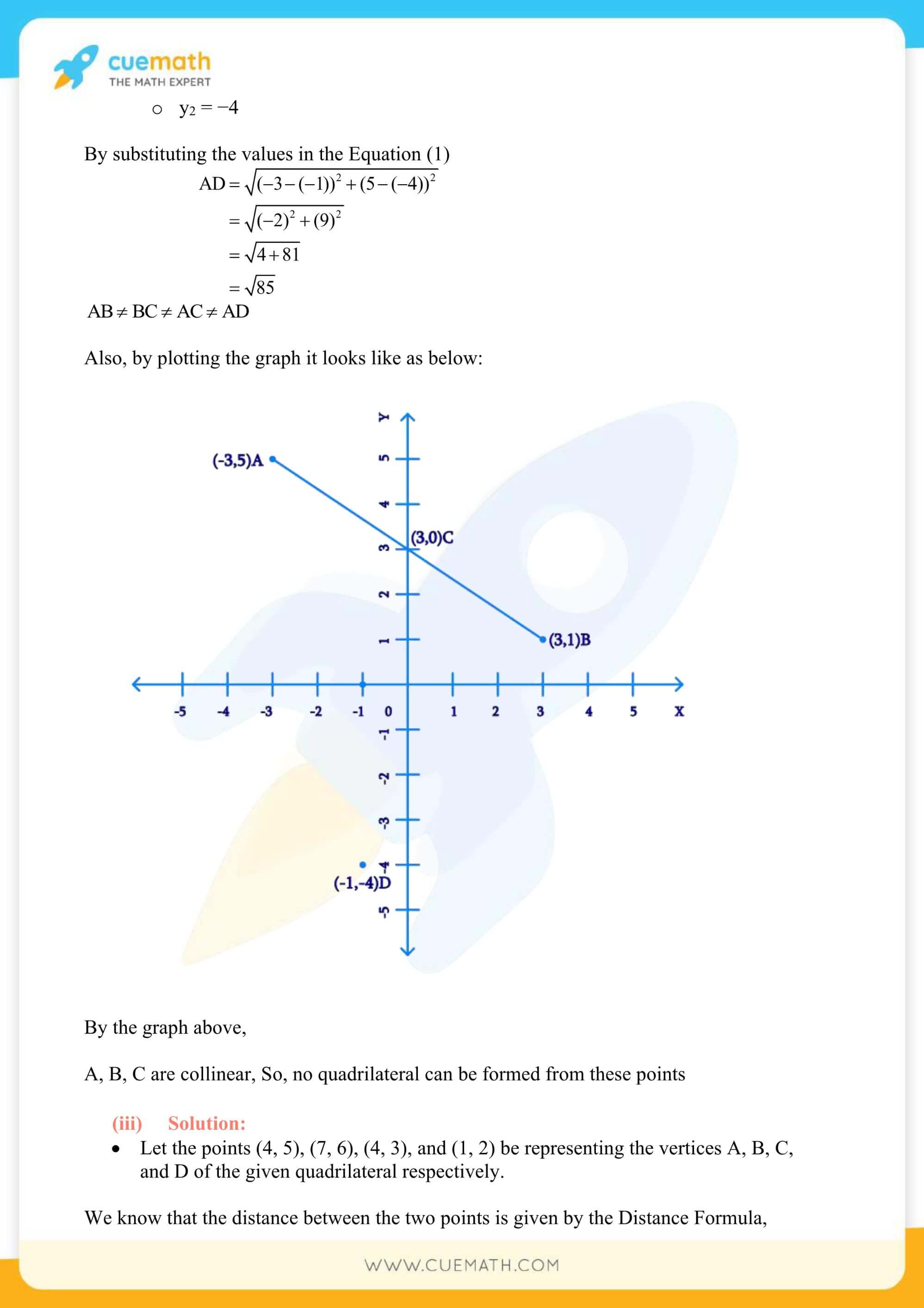 NCERT Solutions Class 10 Maths Chapter 7 Coordinate Geometry 13