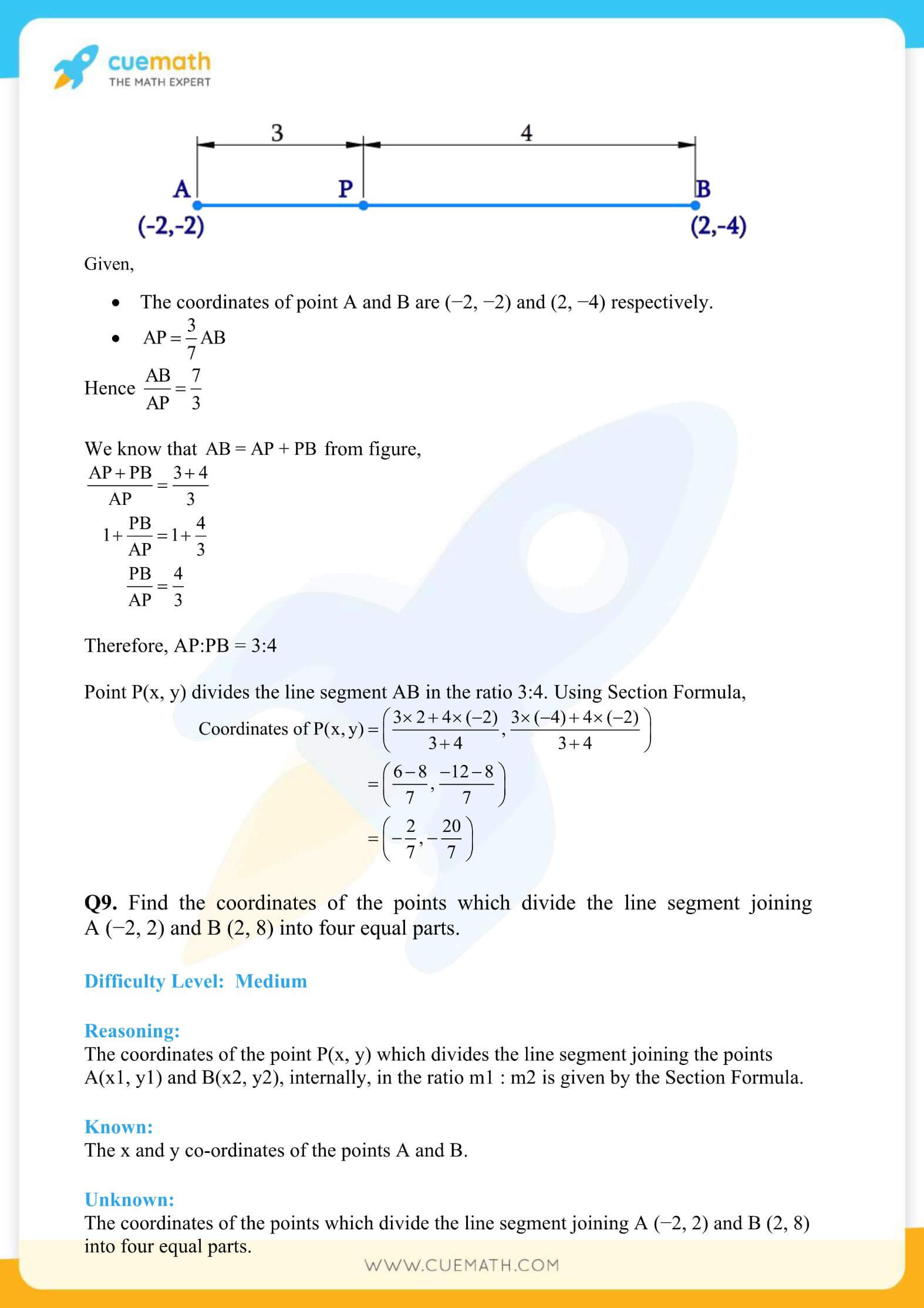 NCERT Solutions Class 10 Maths Chapter 7 Coordinate Geometry 30