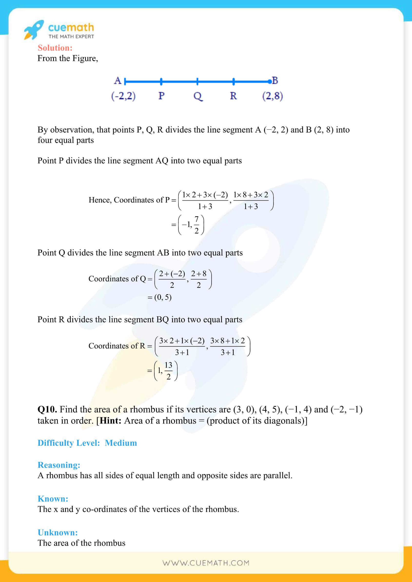 NCERT Solutions Class 10 Maths Chapter 7 Coordinate Geometry 31