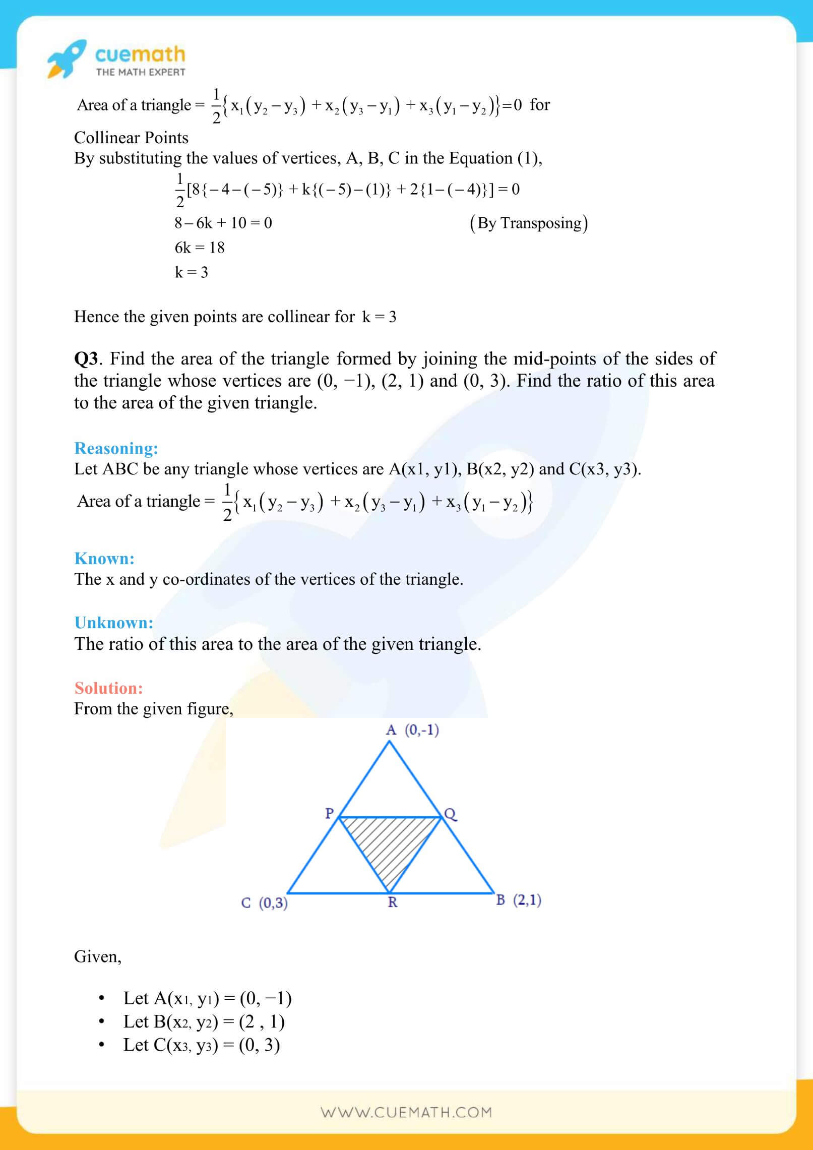 NCERT Solutions Class 10 Maths Chapter 7 Coordinate Geometry 35