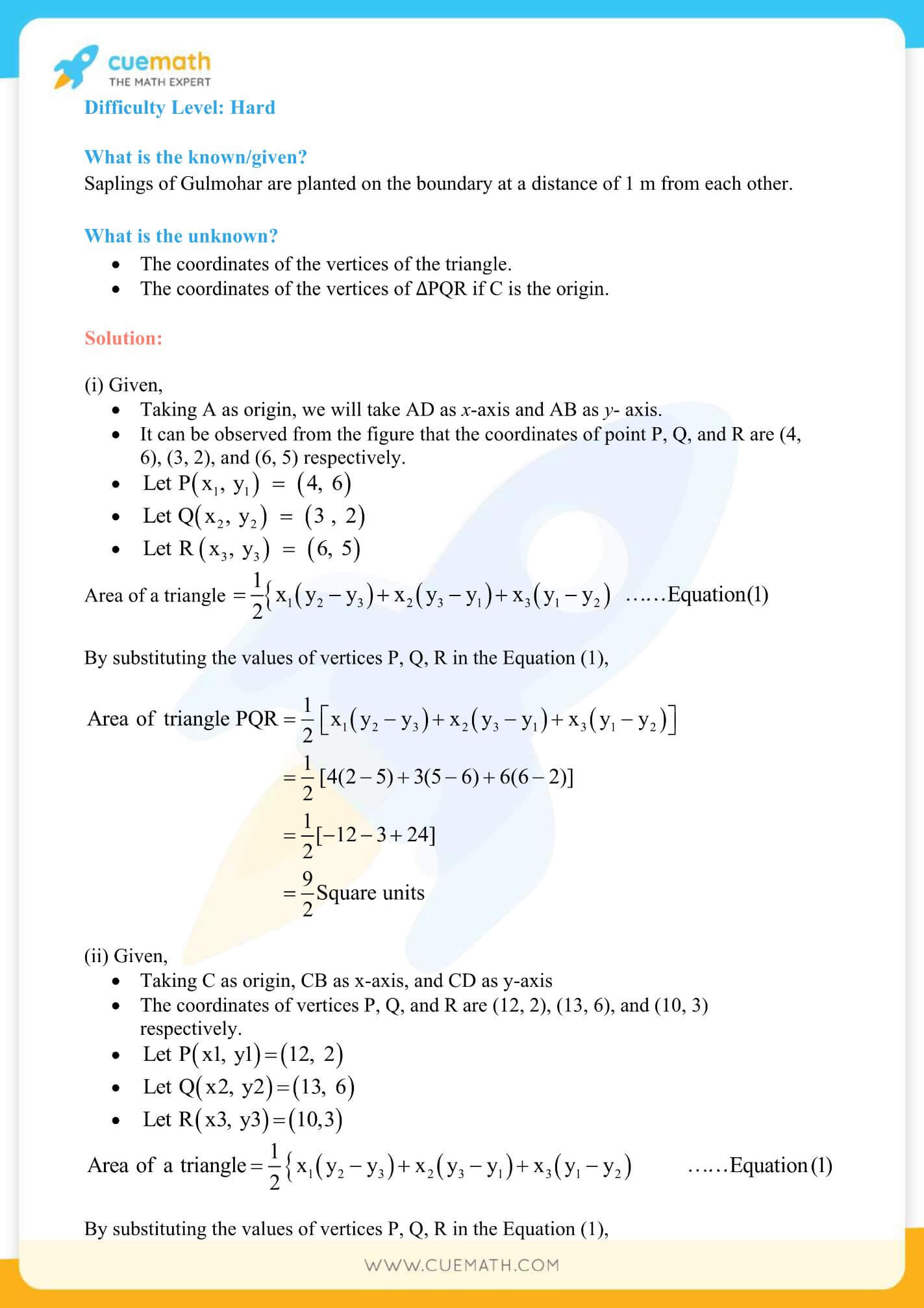 NCERT Solutions Class 10 Maths Chapter 7 Coordinate Geometry 46