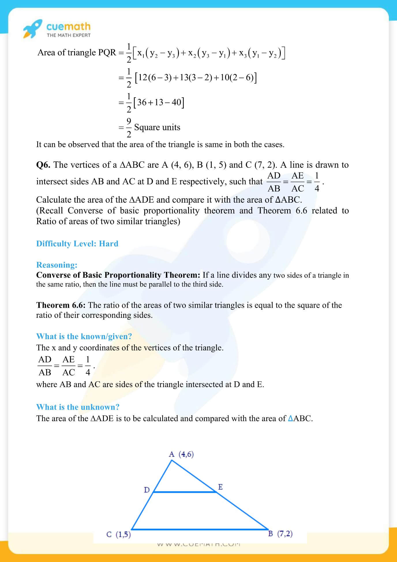 NCERT Solutions Class 10 Maths Chapter 7 Exercise 7.4 47