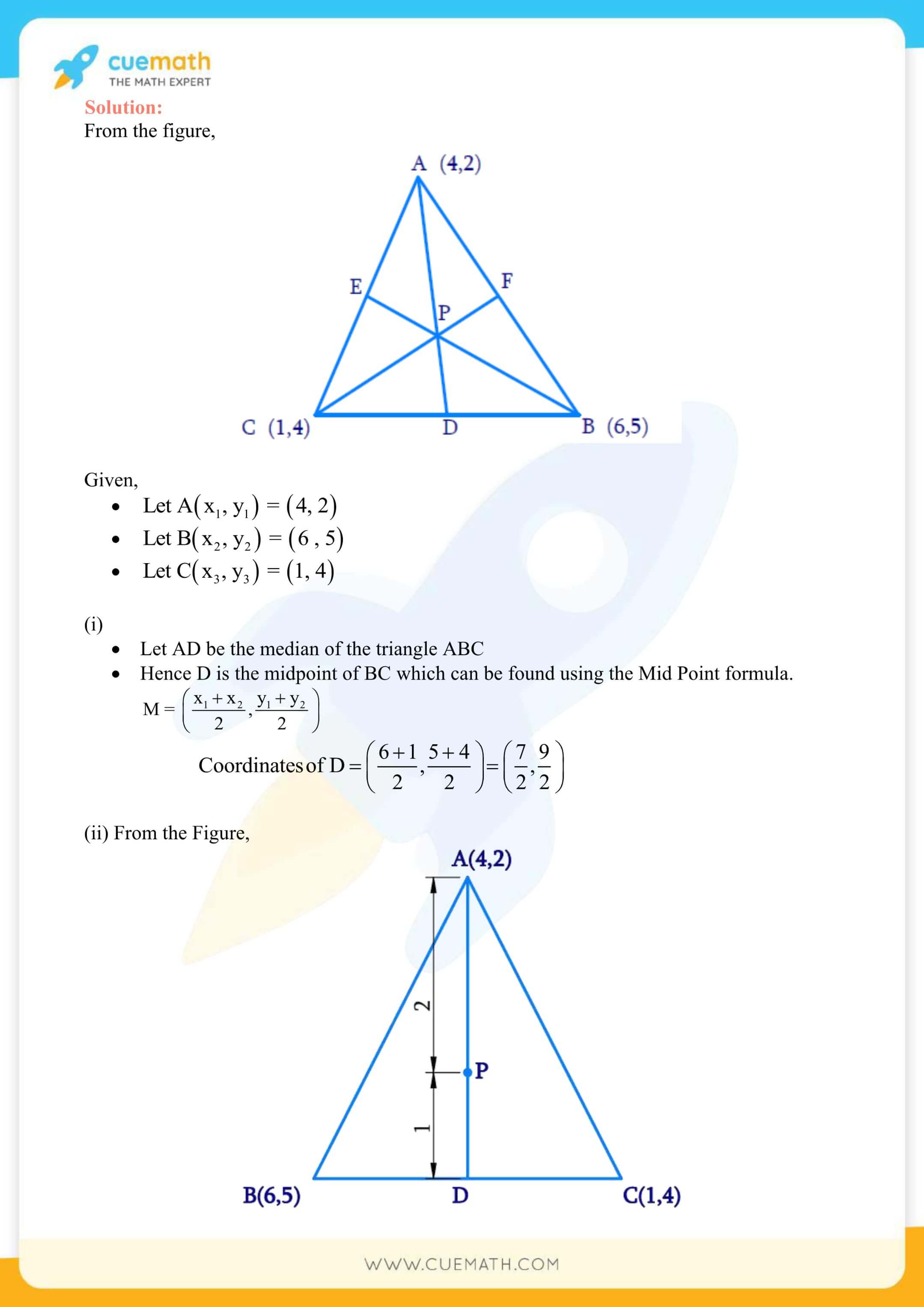 NCERT Solutions Class 10 Maths Chapter 7 Coordinate Geometry 50
