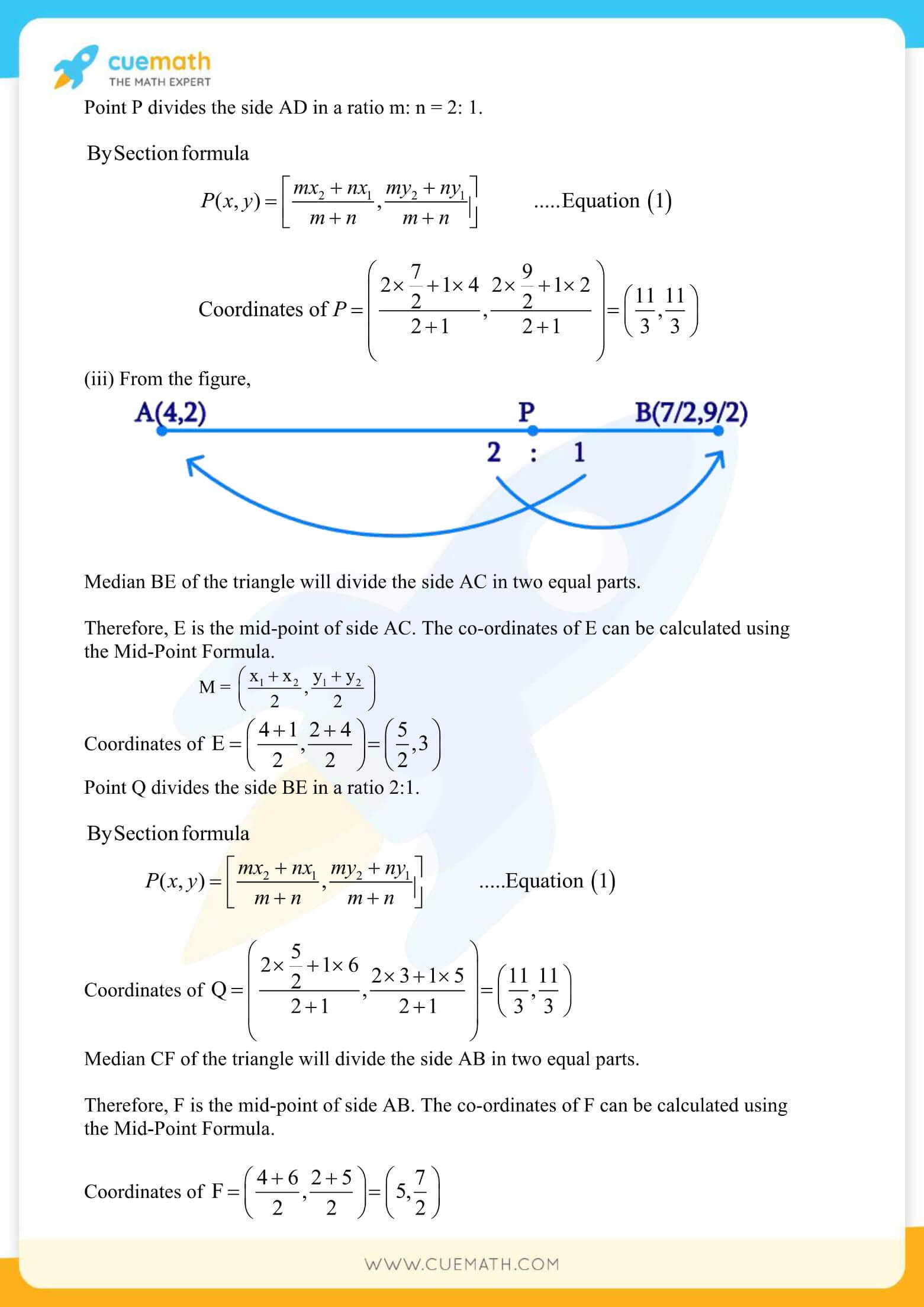 NCERT Solutions Class 10 Maths Chapter 7 Coordinate Geometry 51