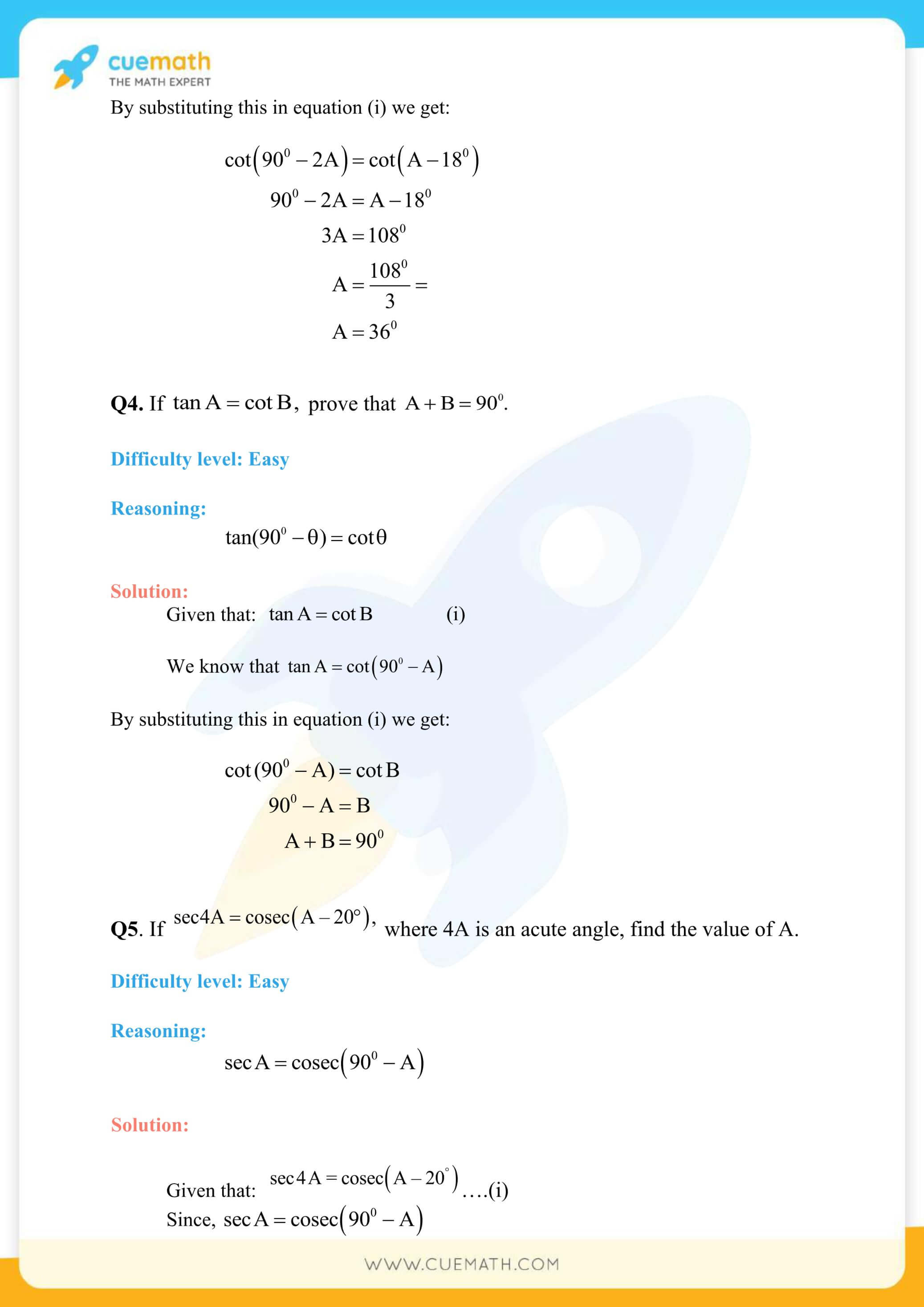 NCERT Solutions Class 10 Maths Chapter 8 Exercise 8.3 34