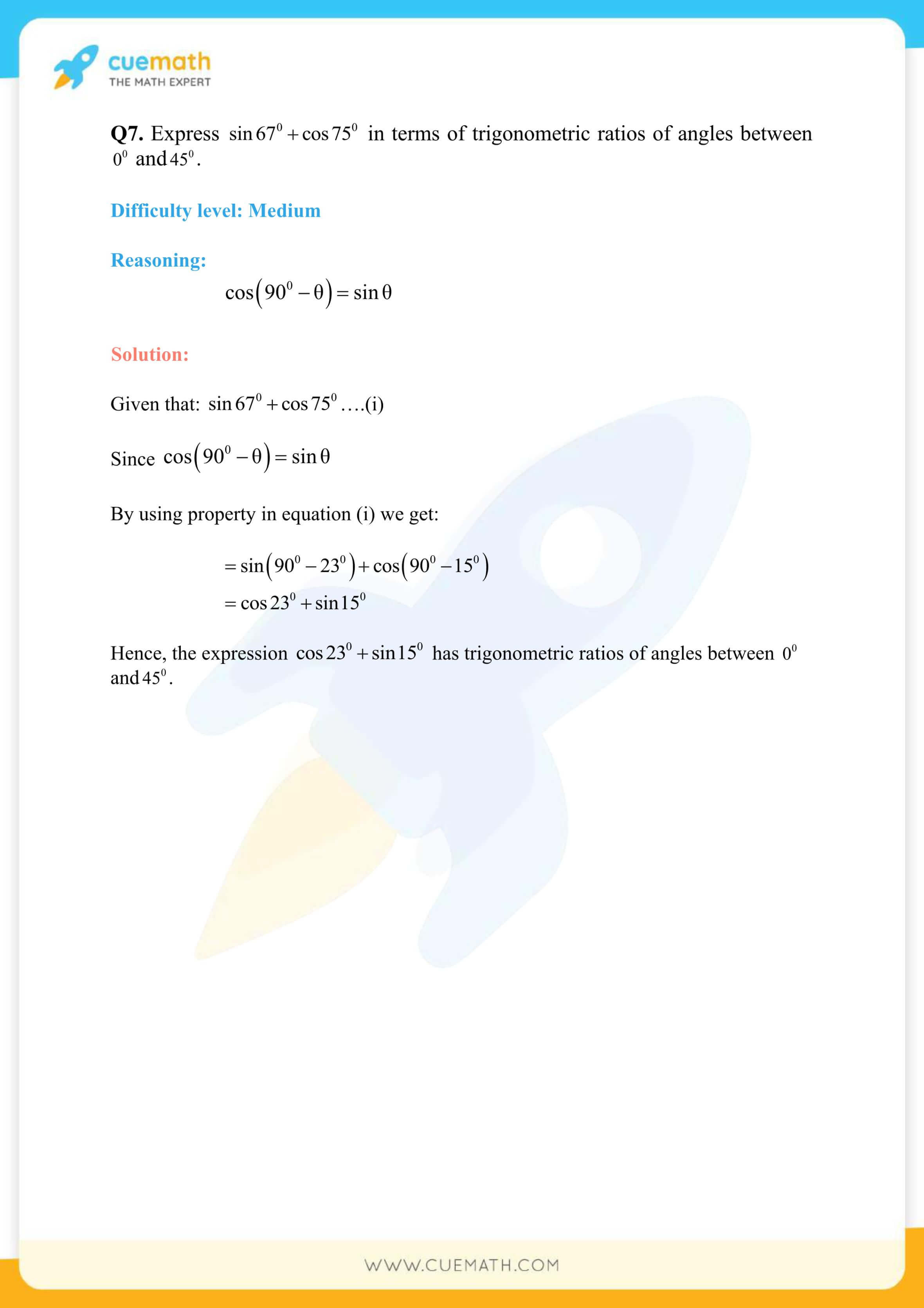 NCERT Solutions Class 10 Maths Chapter 8 Exercise 8.3 36