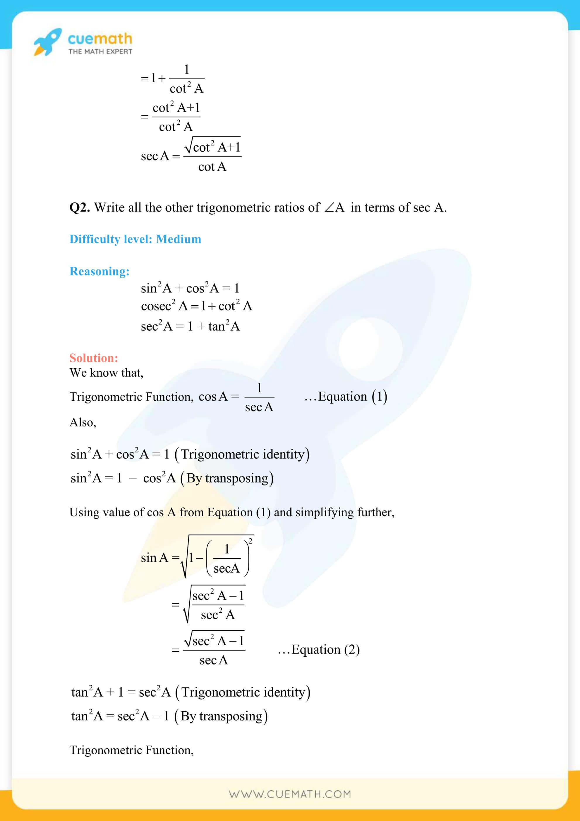 NCERT Solutions Class 10 Maths Chapter 8 Exercise 8.4 38