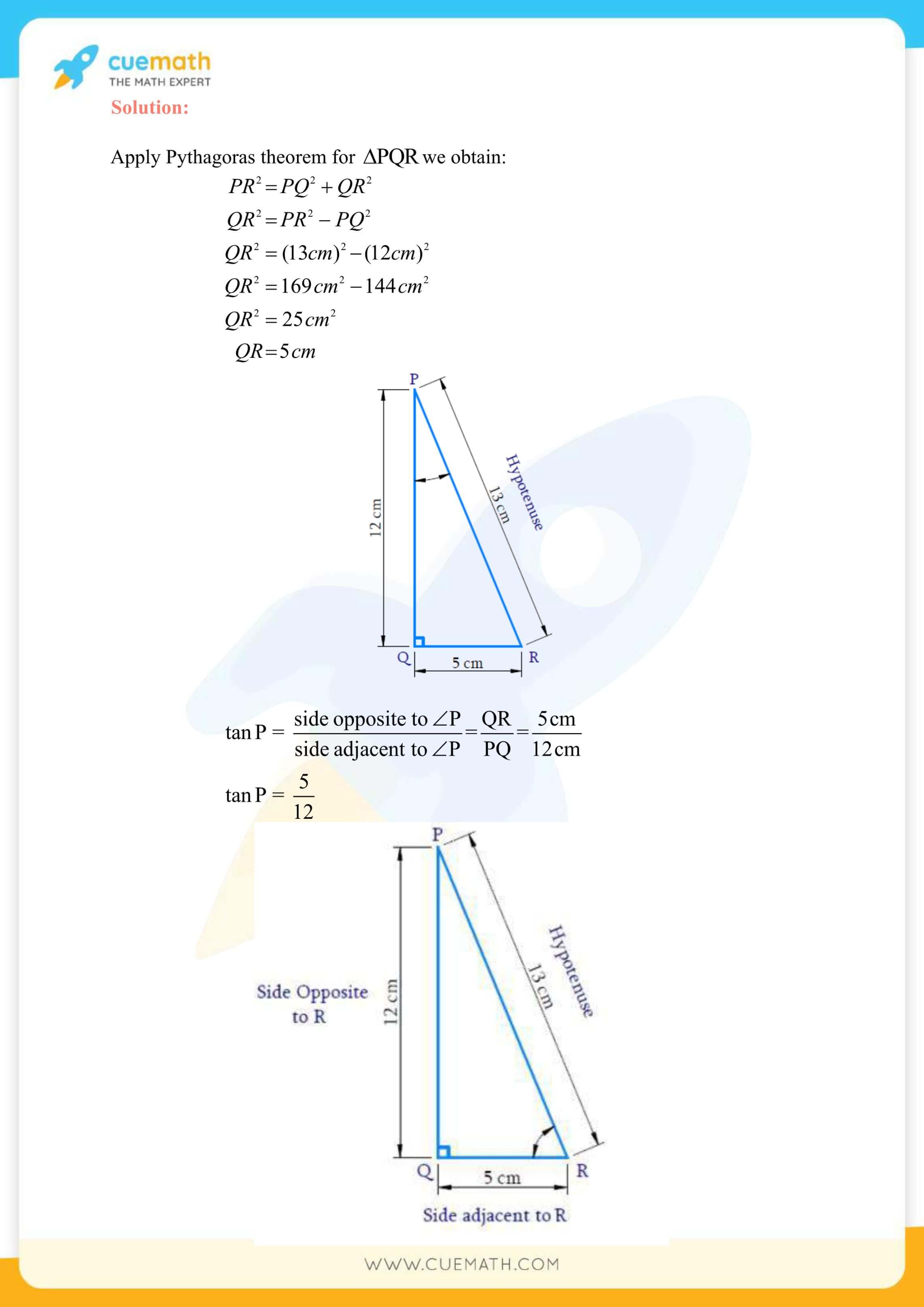 NCERT Solutions Class 10 Maths Chapter 8 Exercise 8.1 4