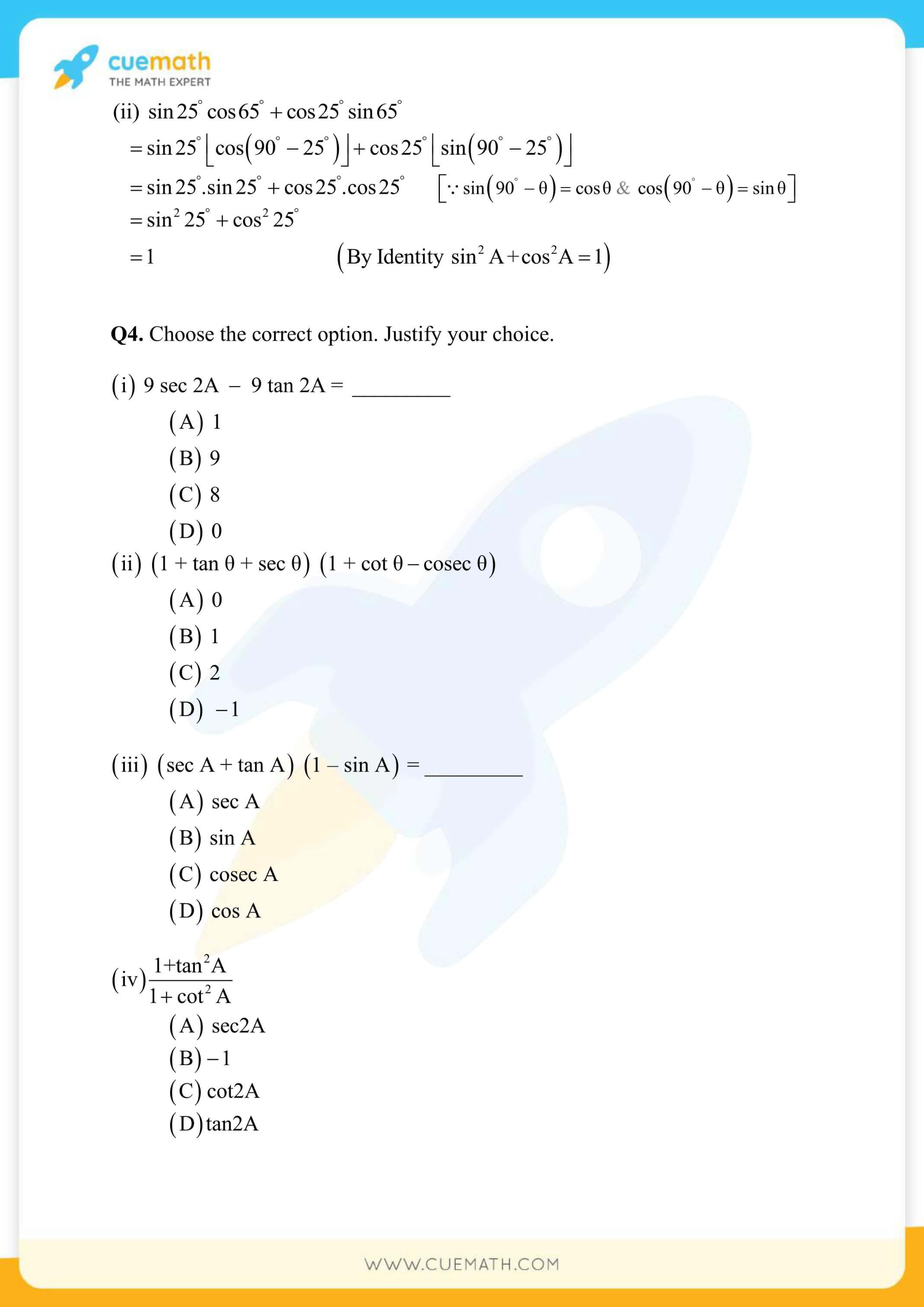 NCERT Solutions Class 10 Maths Chapter 8 Exercise 8.4 40