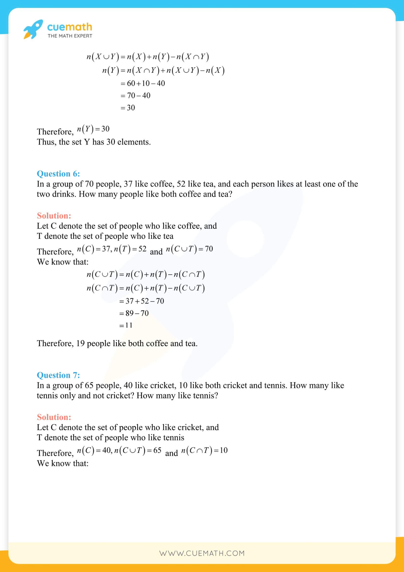 NCERT Solutions Class 11 Maths Chapter 1 28