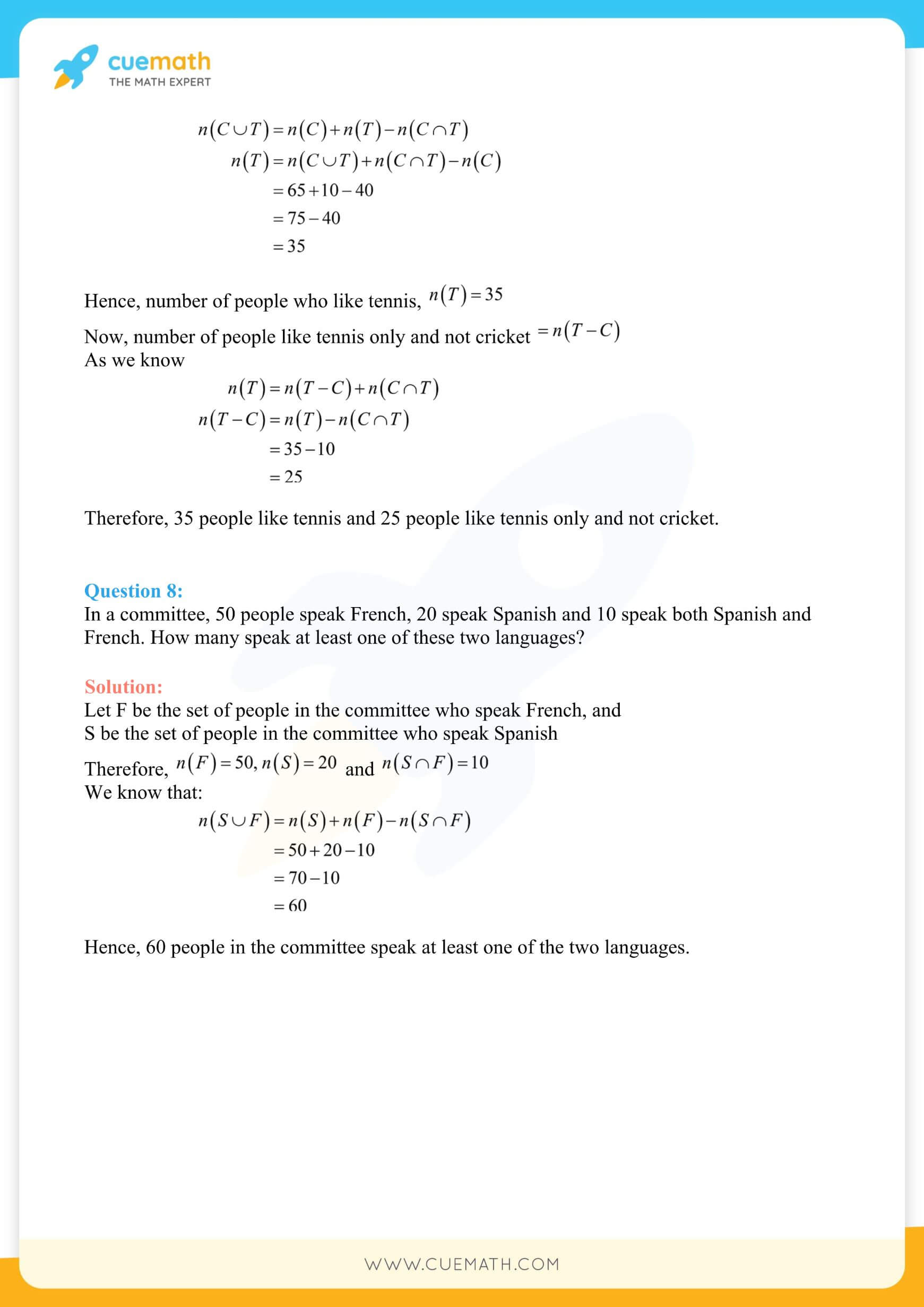 NCERT Solutions Class 11 Maths Chapter 1 Exercise 1.6 29