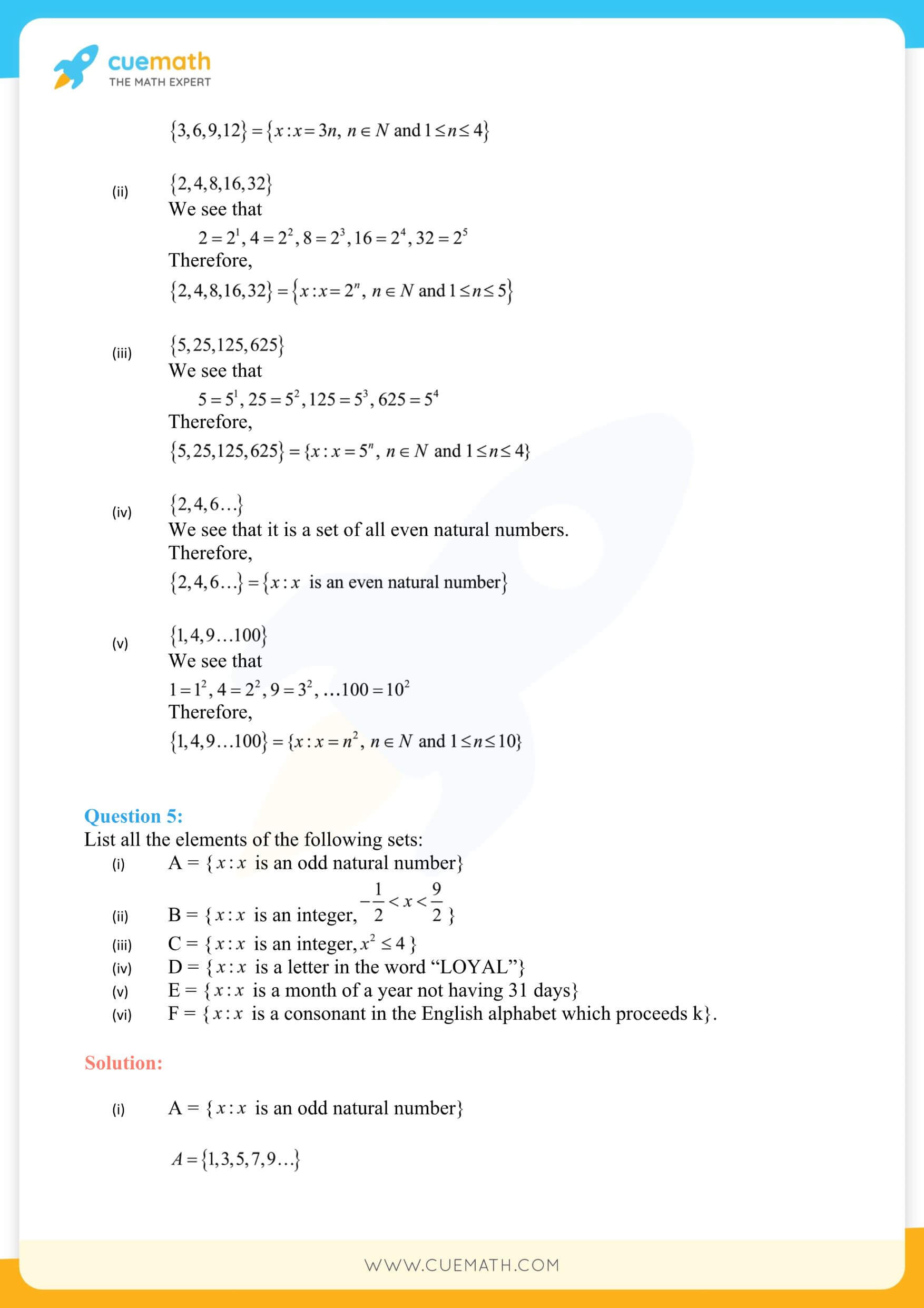 NCERT Solutions Class 11 Maths Chapter 1 Exercise 1.1 4