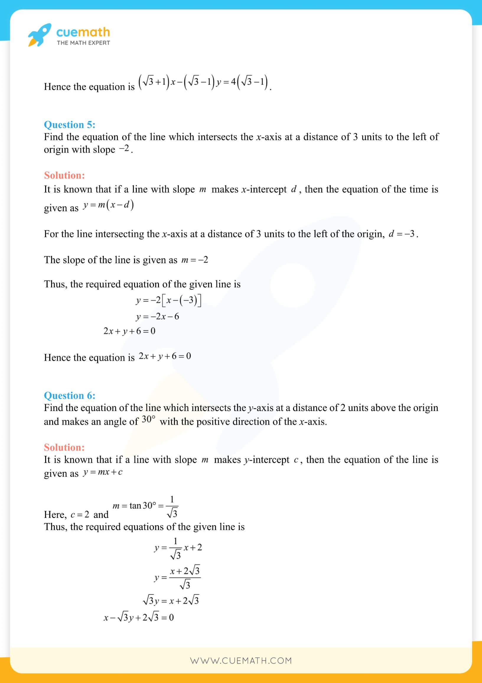 NCERT Solutions Class 11 Maths Chapter 10 15