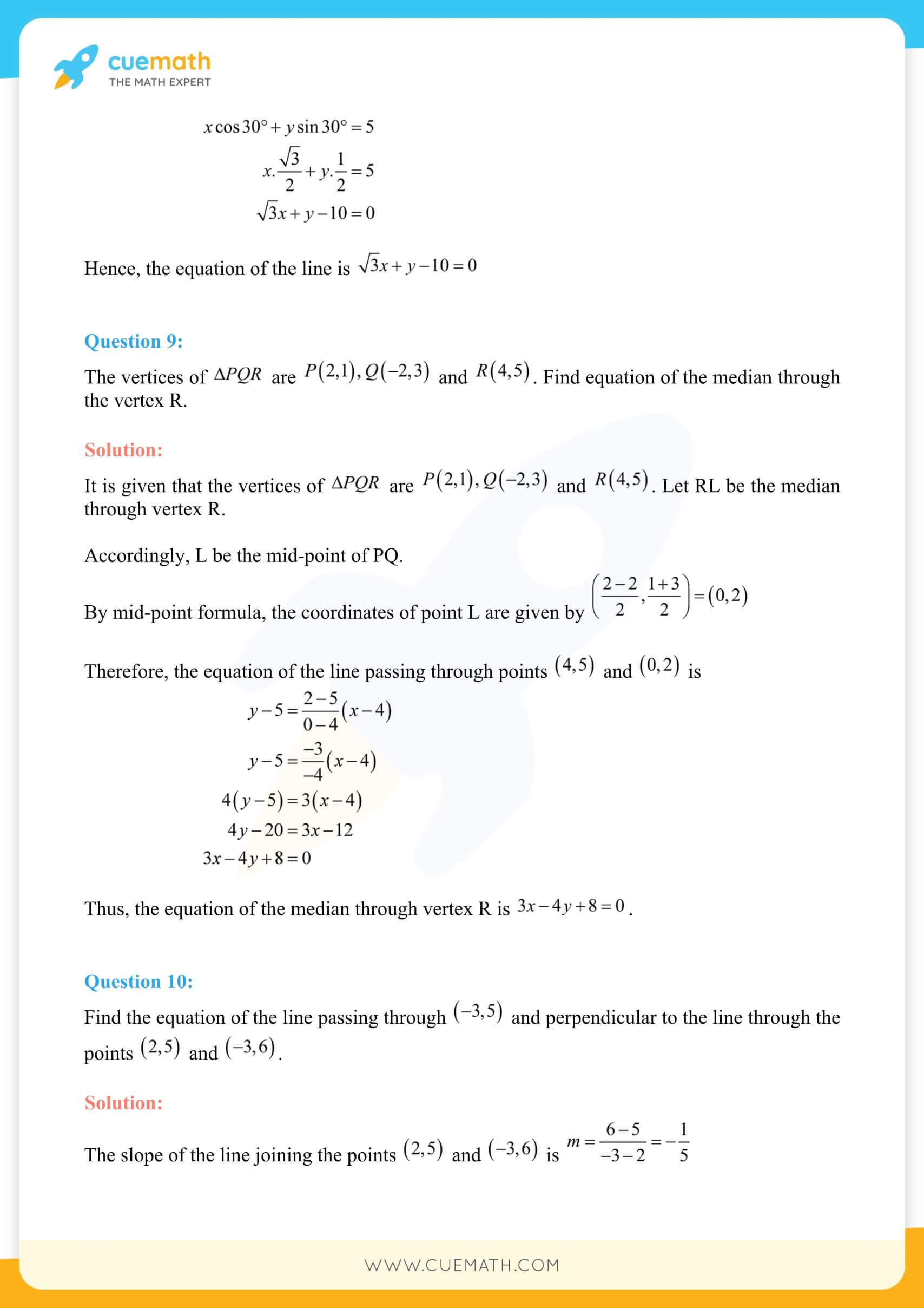 NCERT Solutions Class 11 Maths Chapter 10 17
