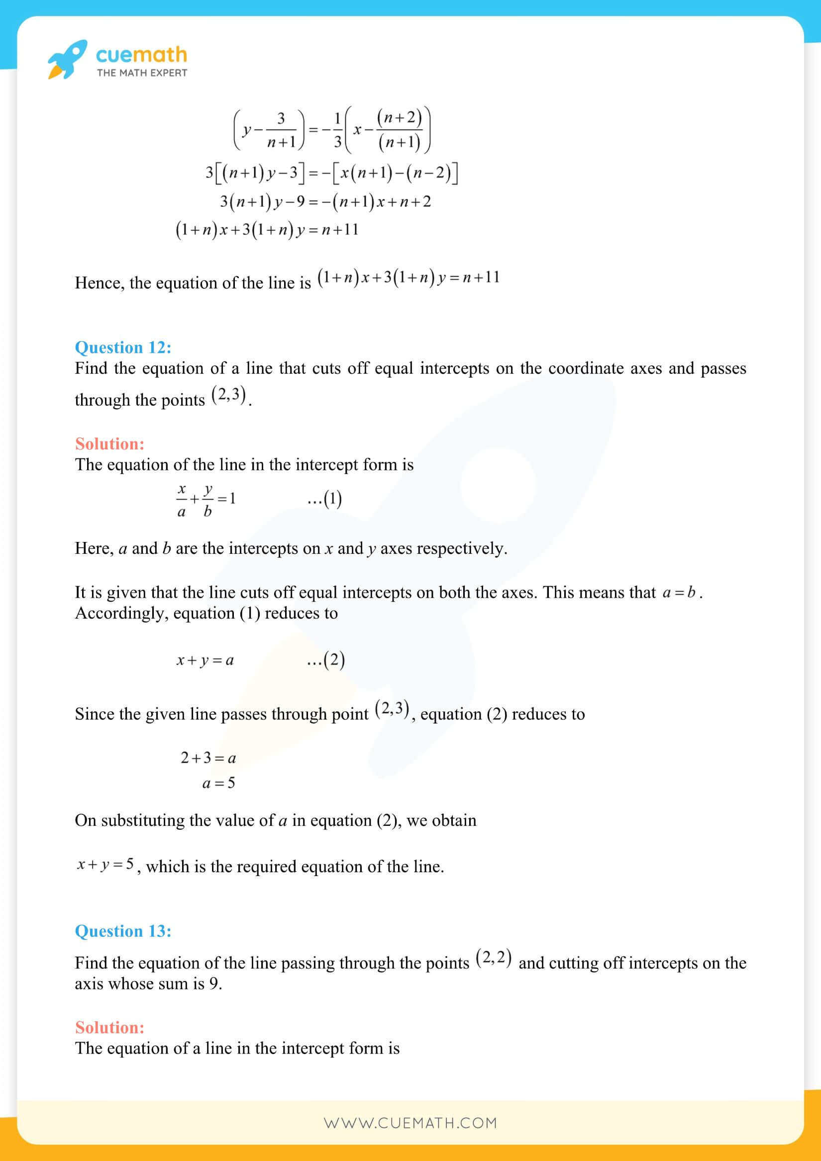 NCERT Solutions Class 11 Maths Chapter 10 19