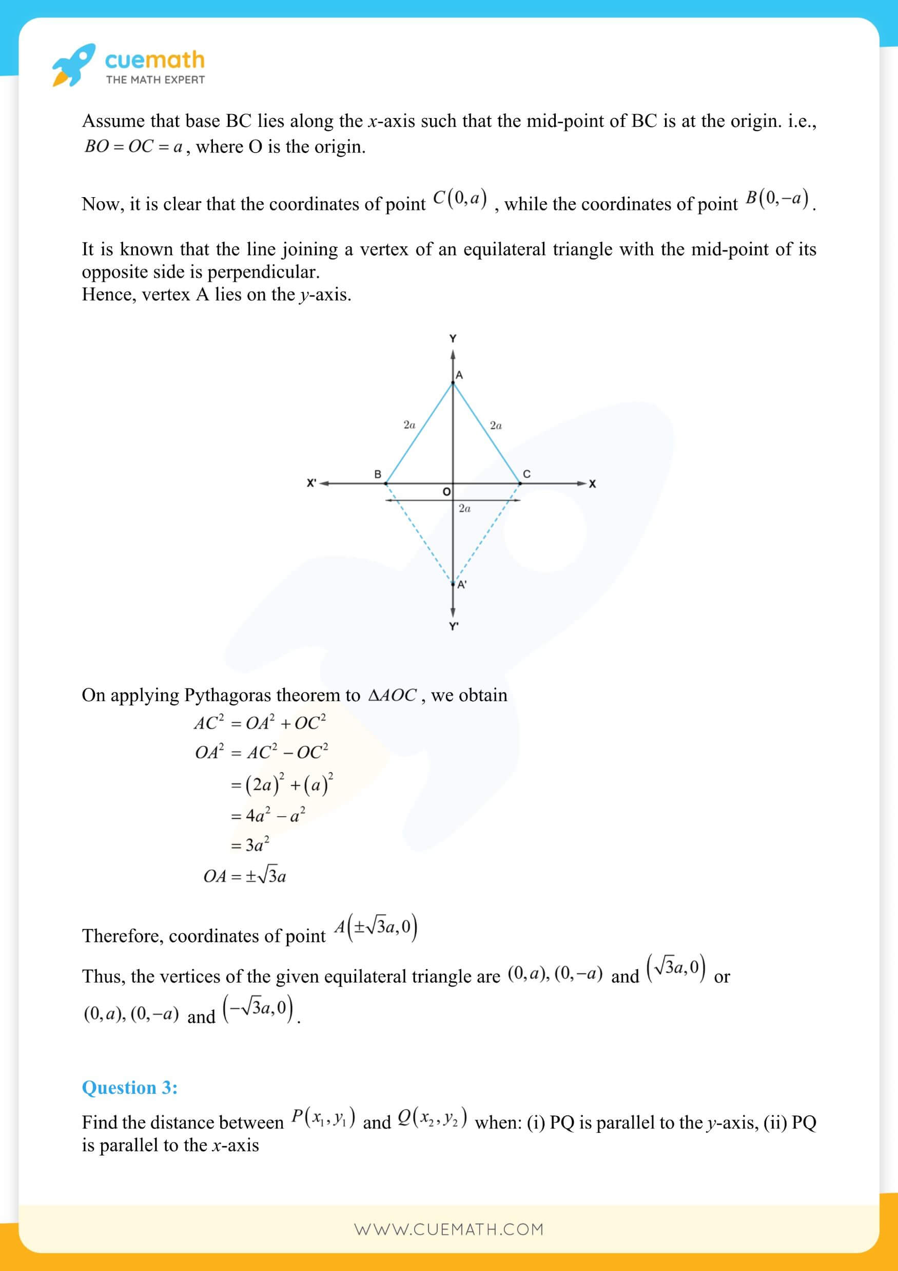 NCERT Solutions Class 11 Maths Chapter 10 Exercise 10.1 3
