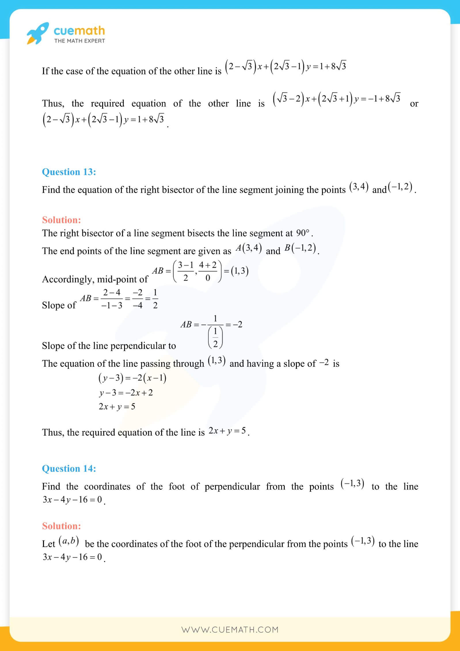 NCERT Solutions Class 11 Maths Chapter 10 Exercise 10.3 38