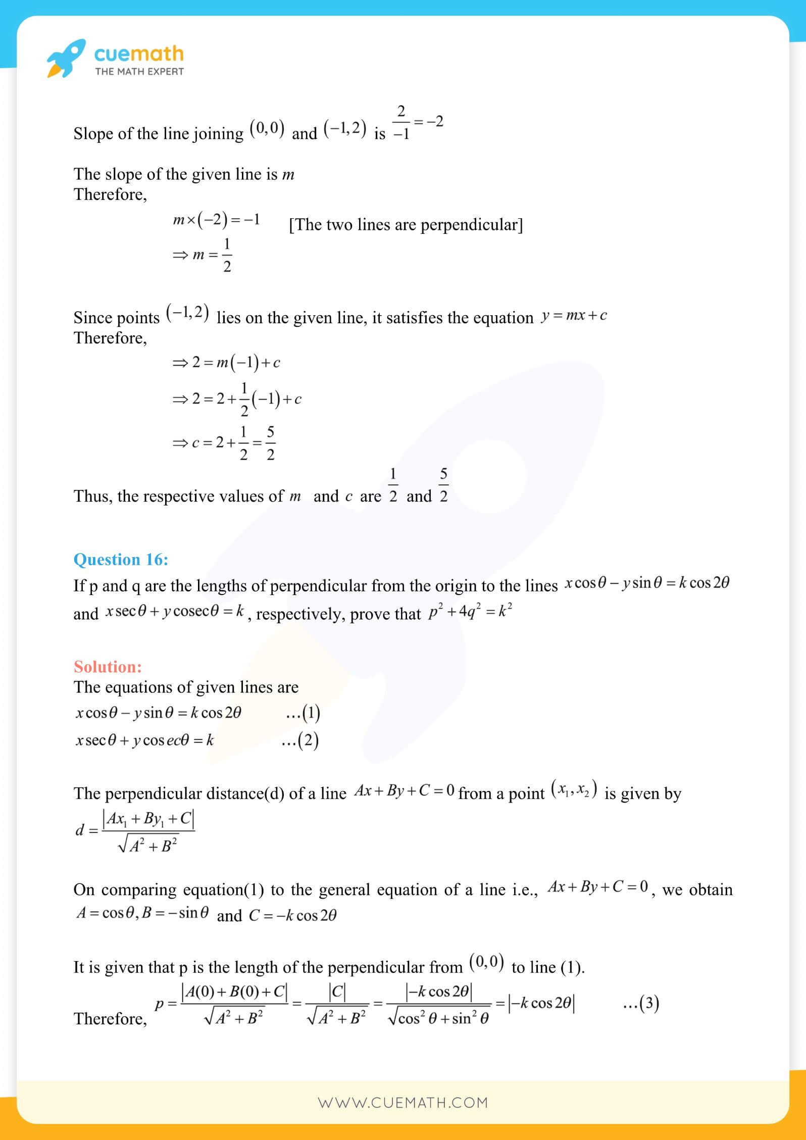 NCERT Solutions Class 11 Maths Chapter 10 40