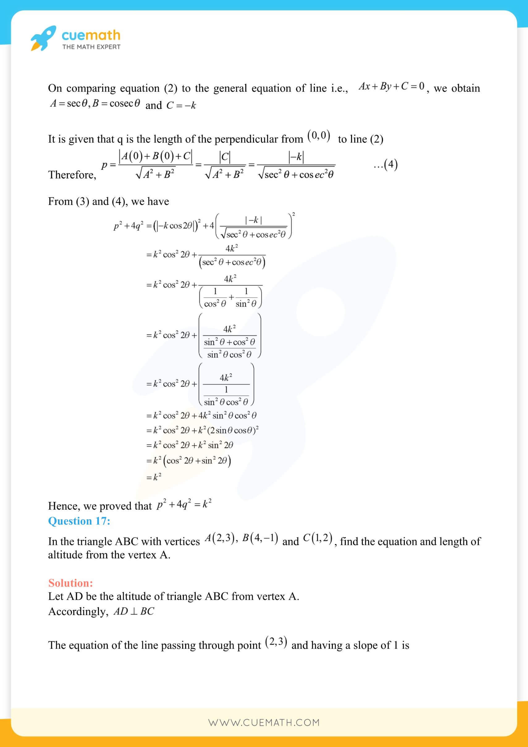 NCERT Solutions Class 11 Maths Chapter 10 Exercise 10.3 41