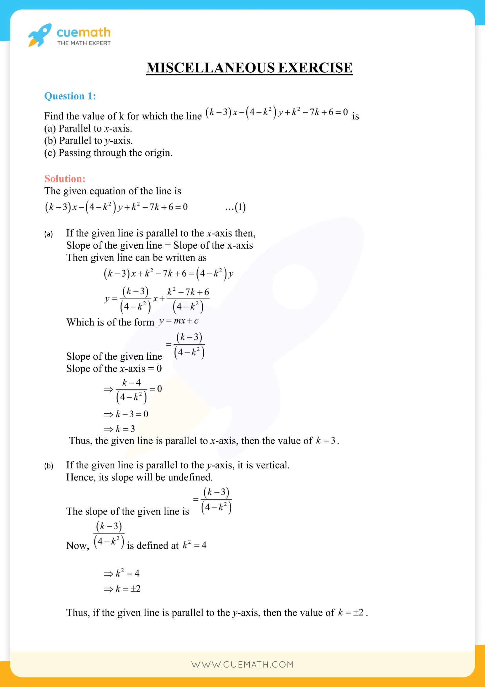 NCERT Solutions Class 11 Maths Chapter 10 Miscellaneous Exercise 44