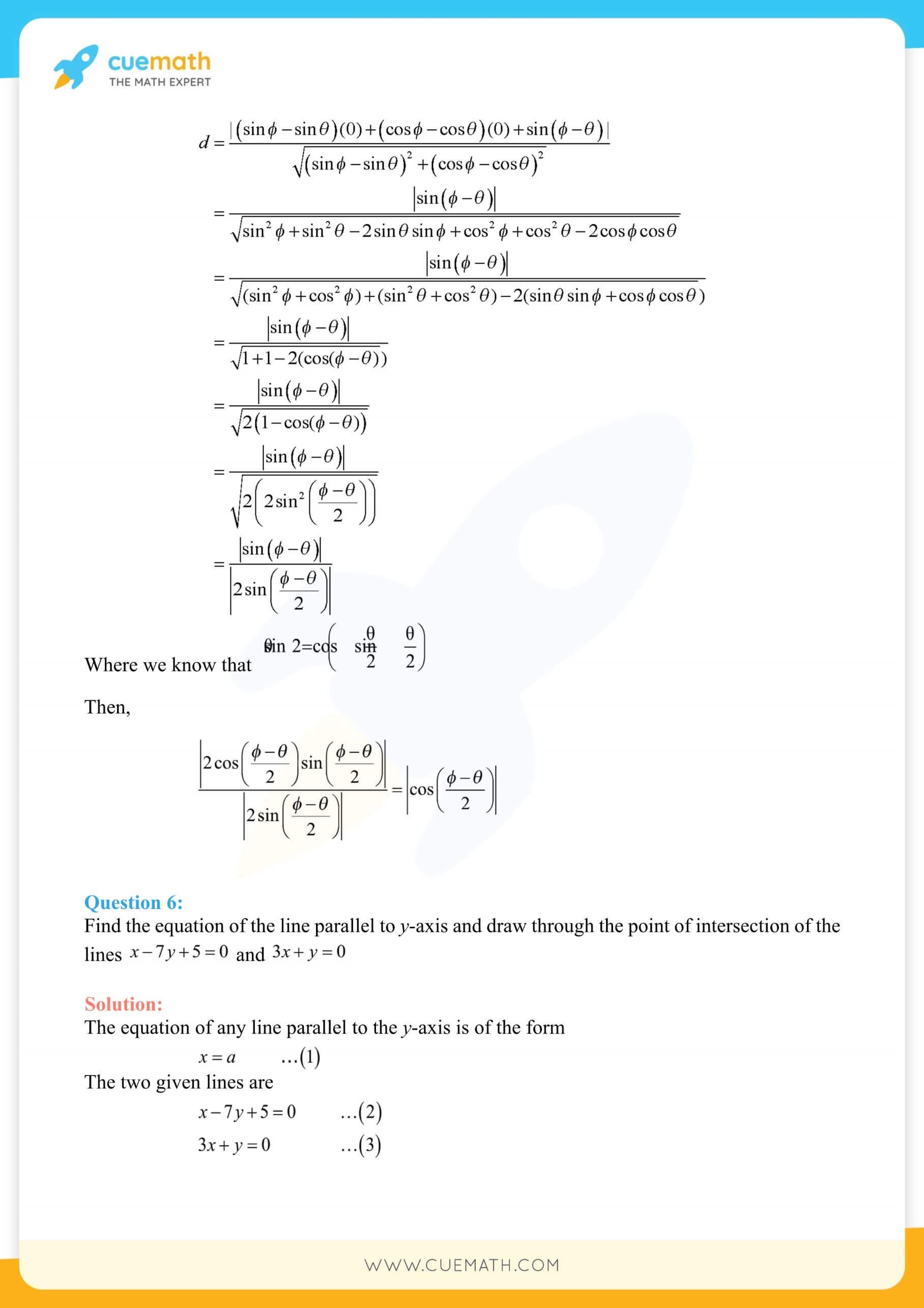 NCERT Solutions Class 11 Maths Chapter 10 Miscellaneous Exercise 48
