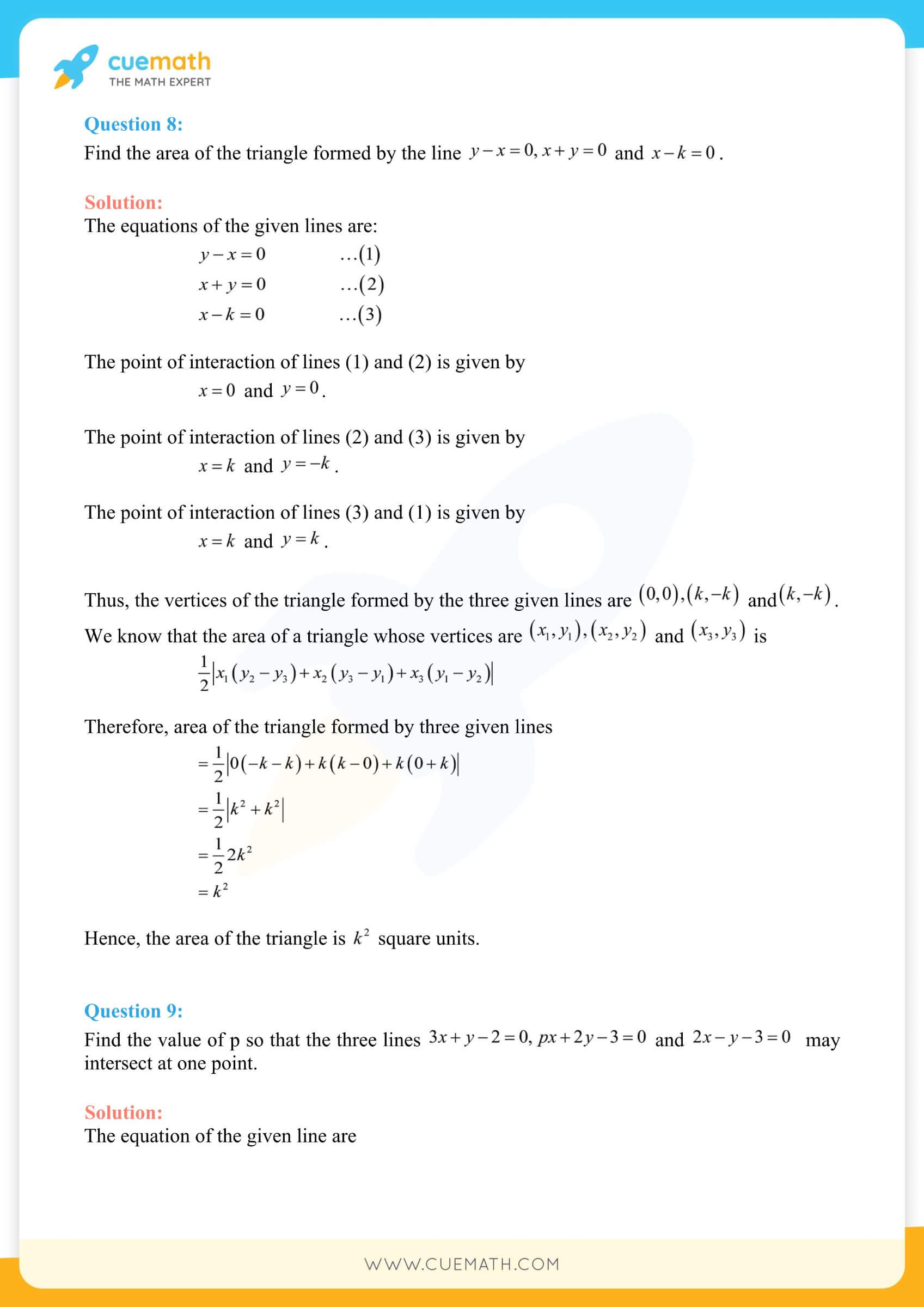 NCERT Solutions Class 11 Maths Chapter 10 Miscellaneous Exercise 50