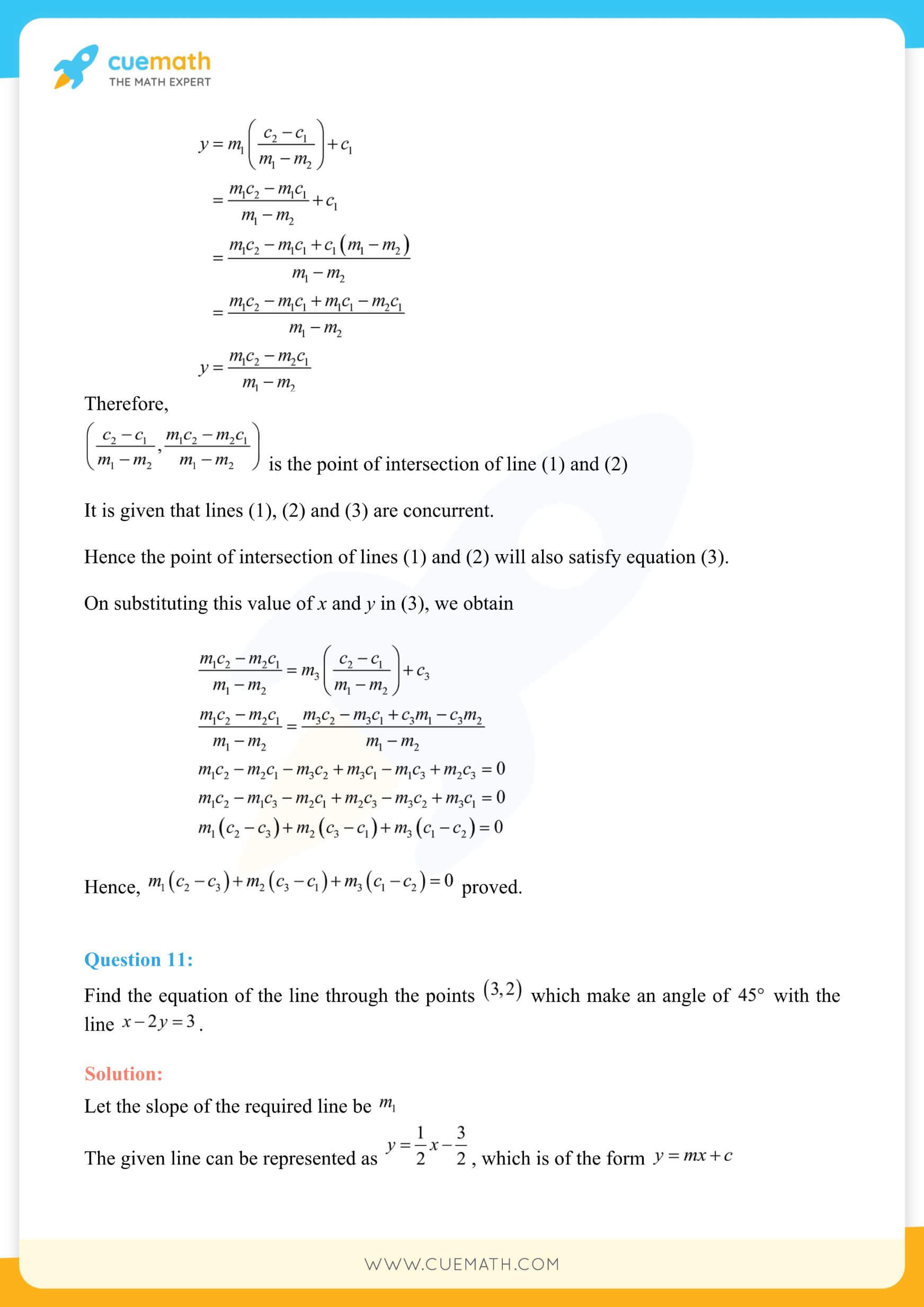 NCERT Solutions Class 11 Maths Chapter 10 Miscellaneous Exercise 52