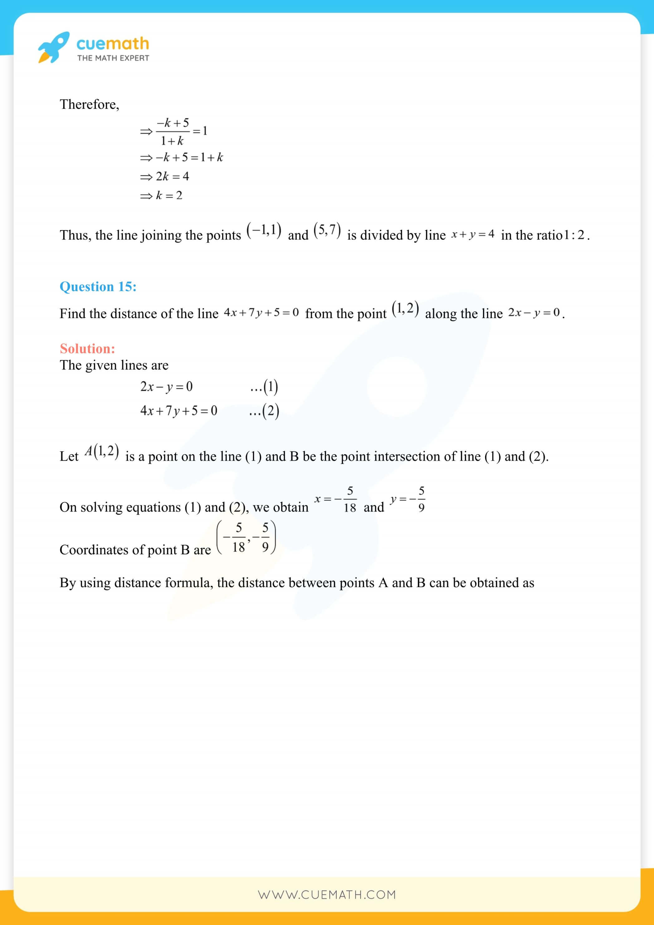 NCERT Solutions Class 11 Maths Chapter 10 Miscellaneous Exercise 57