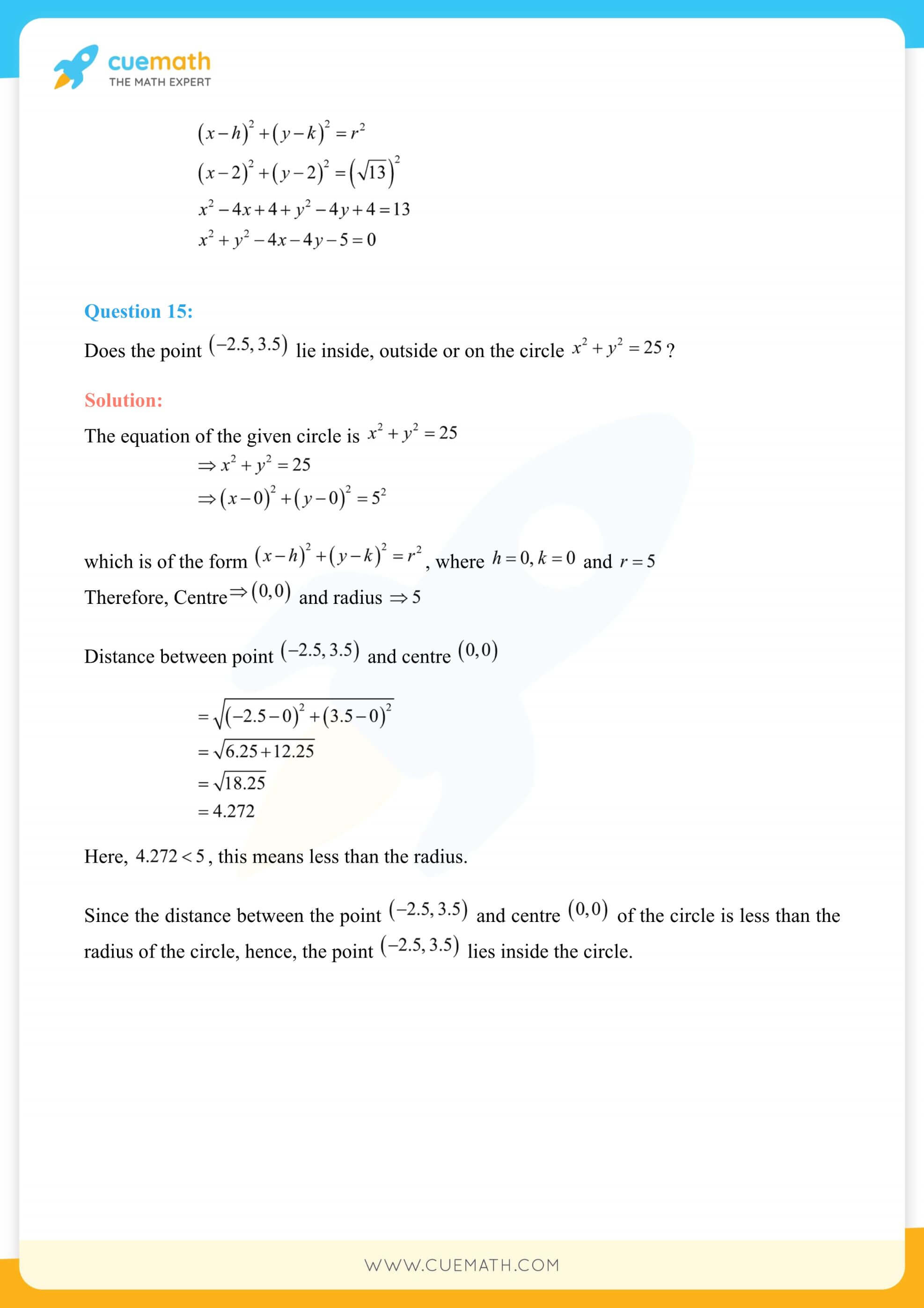 NCERT Solutions Class 11 Maths Chapter 11 Exercise 11.1 11