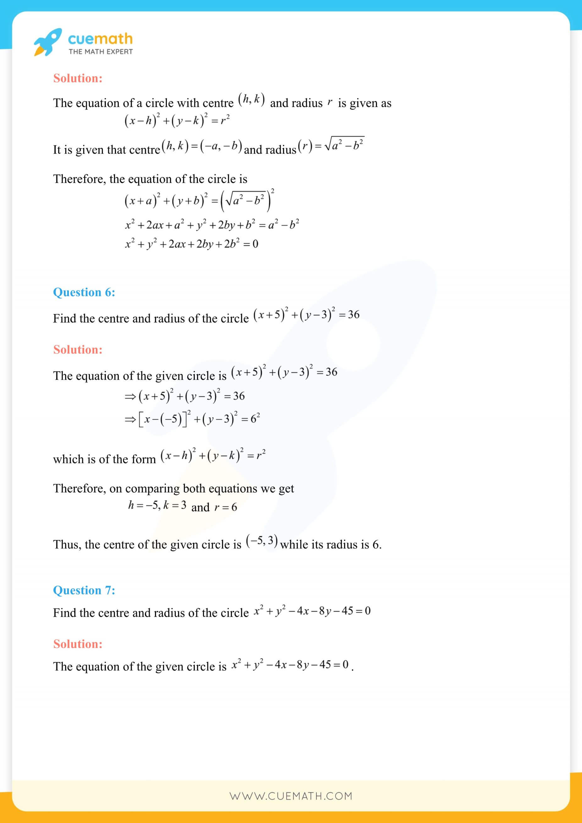 NCERT Solutions Class 11 Maths Chapter 11 Exercise 11.1 3