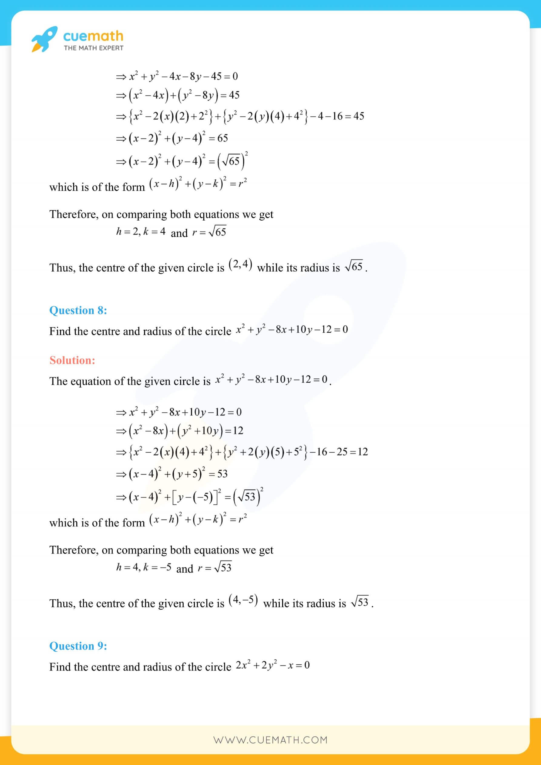 NCERT Solutions Class 11 Maths Chapter 11 Exercise 11.1 4