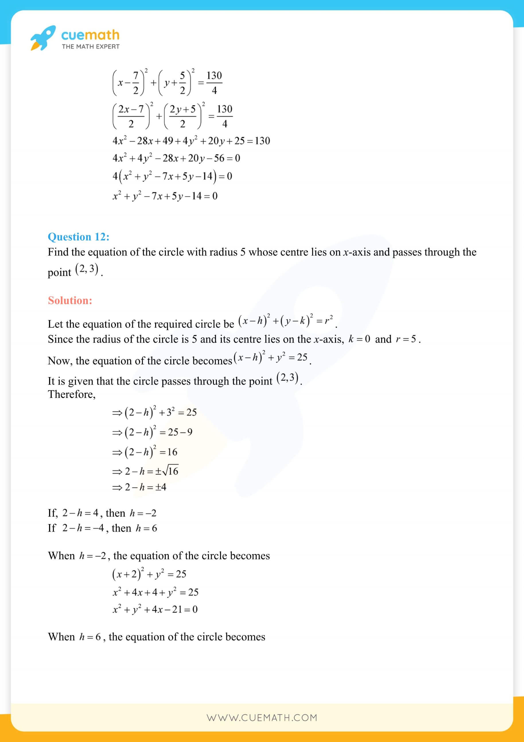 NCERT Solutions Class 11 Maths Chapter 11 Exercise 11.1 8