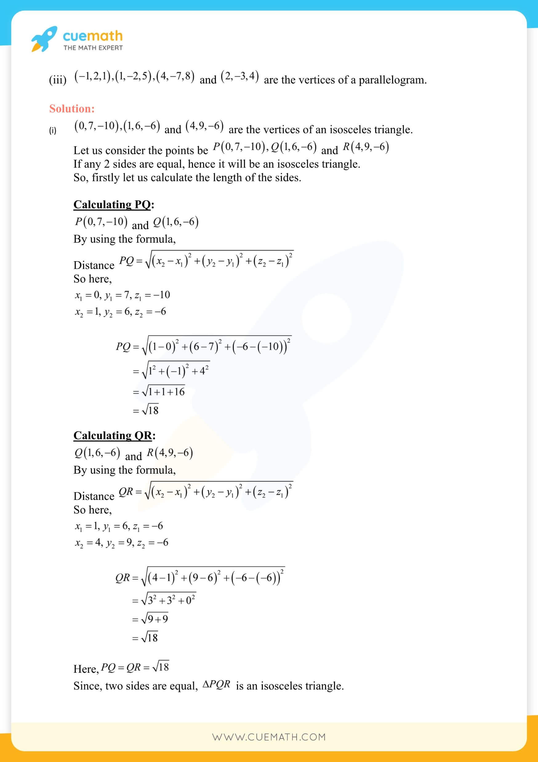 NCERT Solutions Class 11 Maths Chapter 12 7