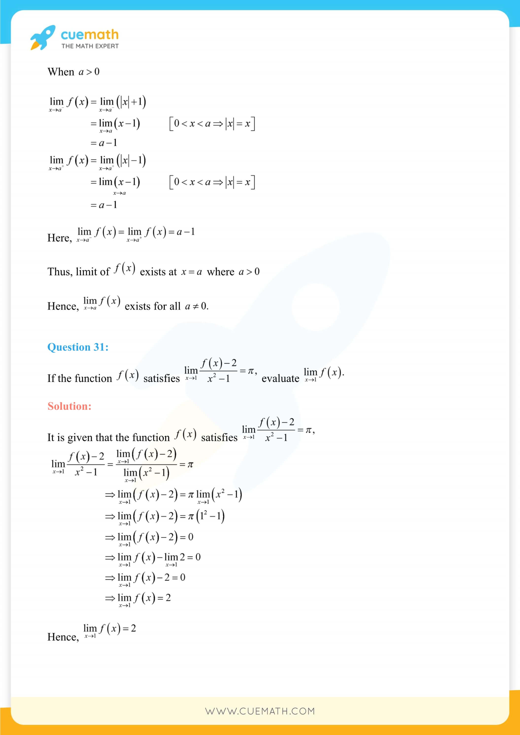 NCERT Solutions Class 11 Maths Chapter 13 Exercise 13.1 18