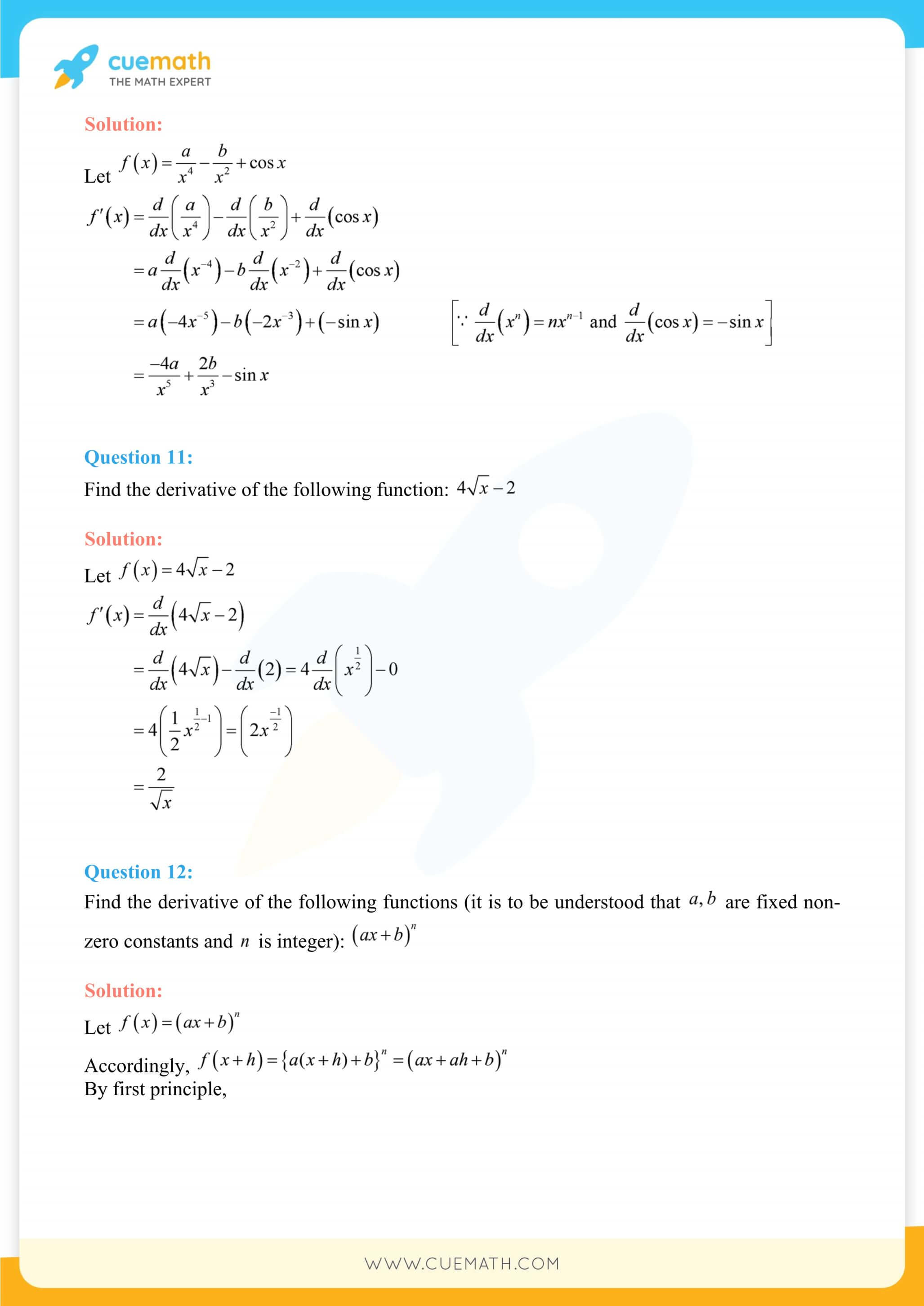 NCERT Solutions Class 11 Maths Chapter 13 45