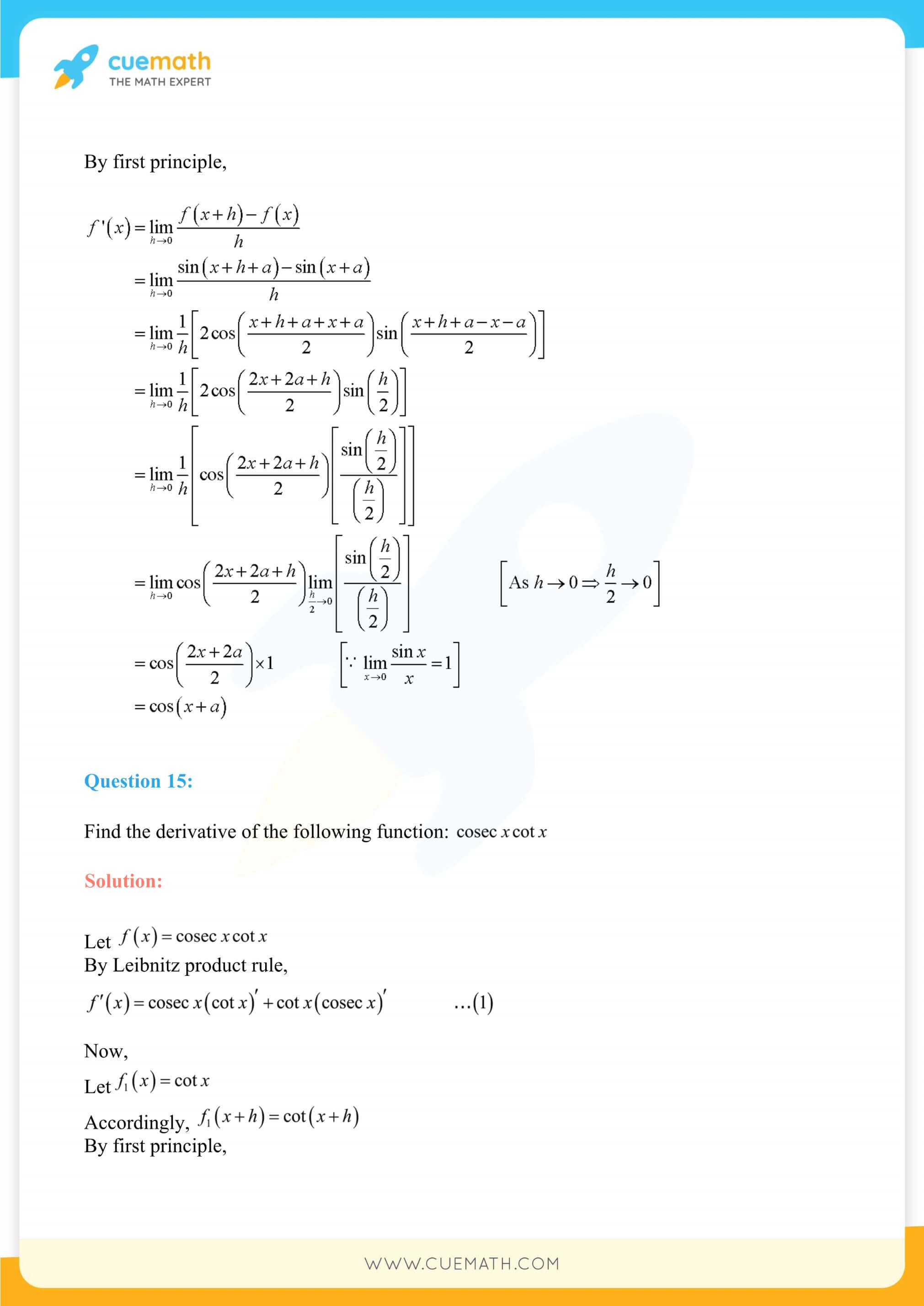NCERT Solutions Class 11 Maths Chapter 13 Miscellaneous Exercise 48