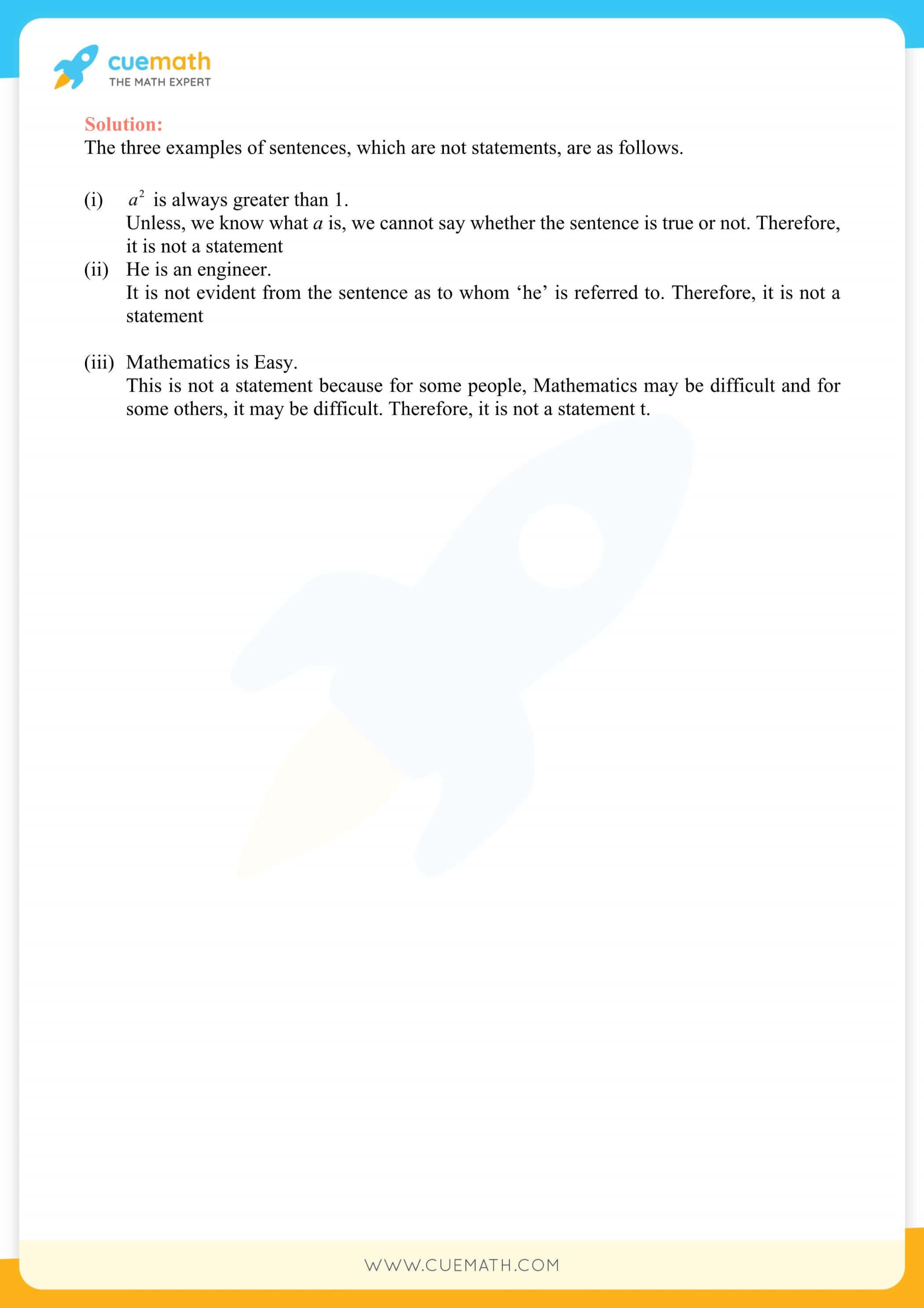 NCERT Solutions Class 11 Maths Chapter 14 Exercise 14.1 2