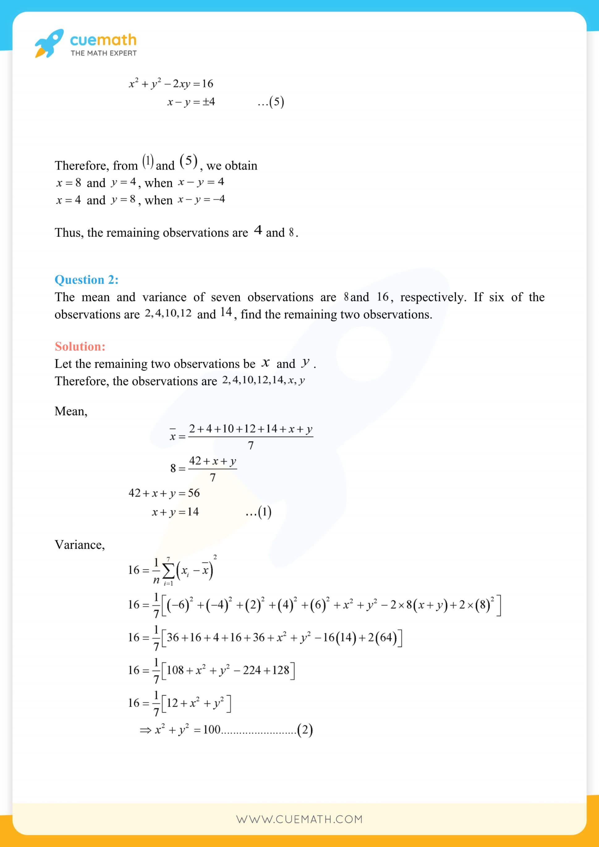NCERT Solutions Class 11 Maths Chapter 15 Miscellaneous Exercise 34