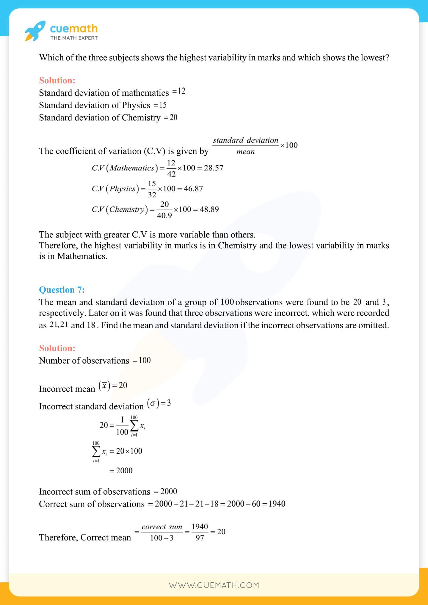 NCERT Solutions Class 11 Maths Chapter 15 Miscellaneous Exercise 40