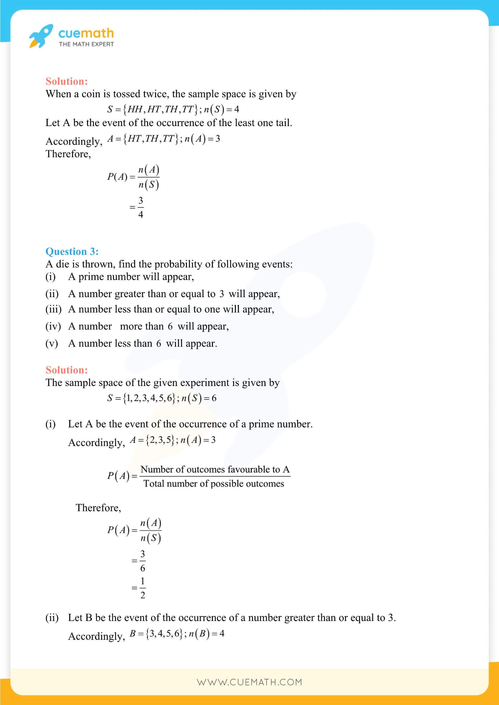 NCERT Solutions Class 11 Maths Chapter 16 17