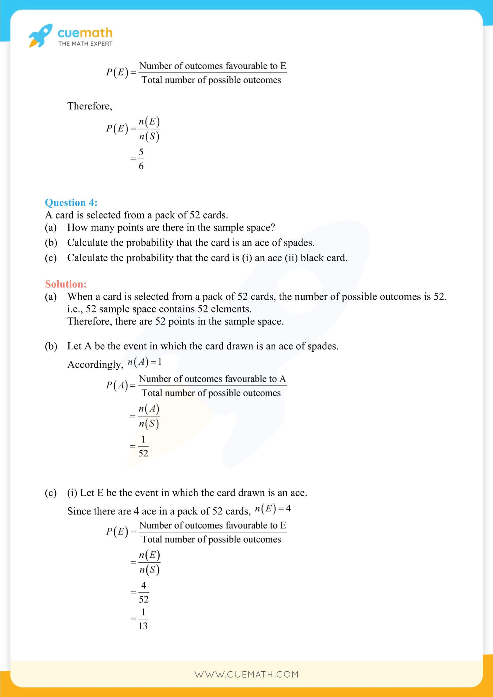 NCERT Solutions Class 11 Maths Chapter 16 19