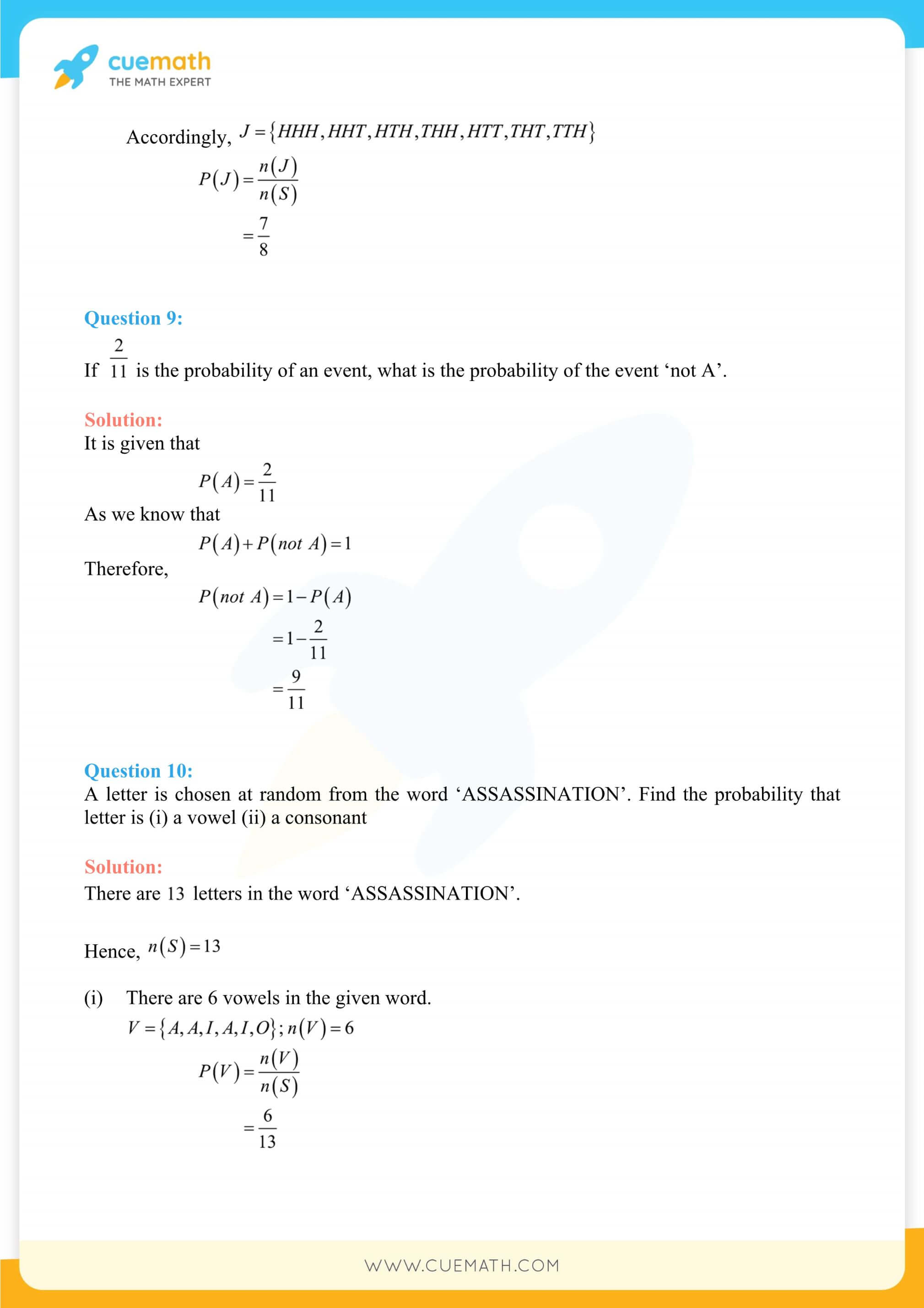 NCERT Solutions Class 11 Maths Chapter 16 25