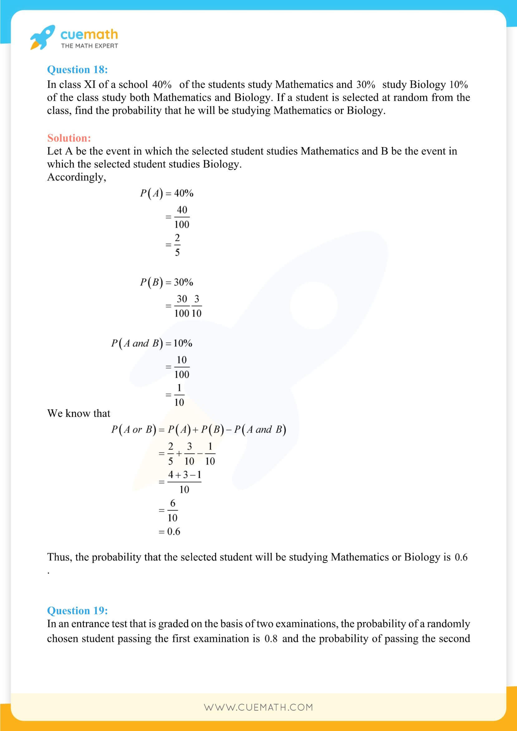 NCERT Solutions Class 11 Maths Chapter 16 31
