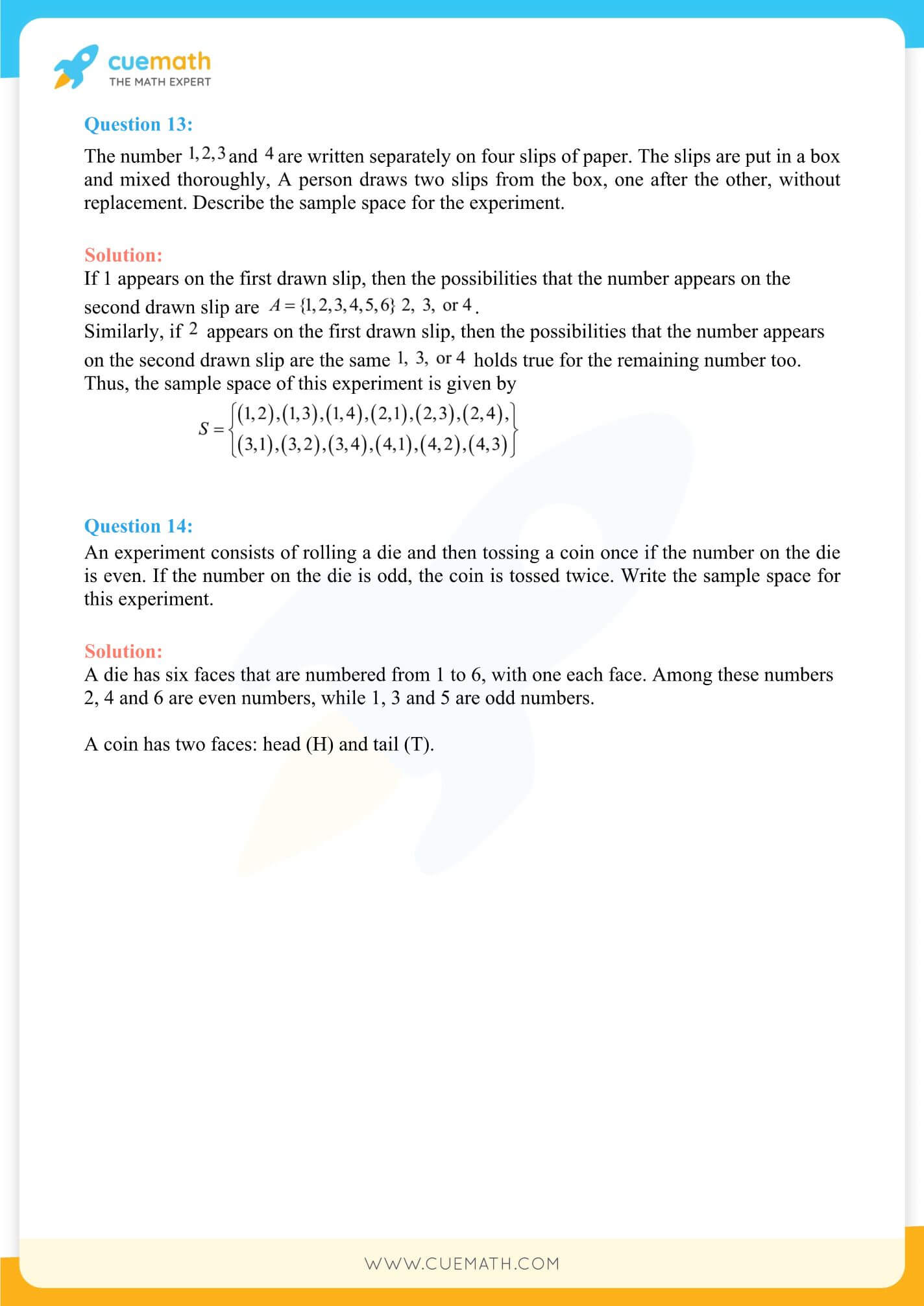 NCERT Solutions Class 11 Maths Chapter 16 Exercise 16.1 4