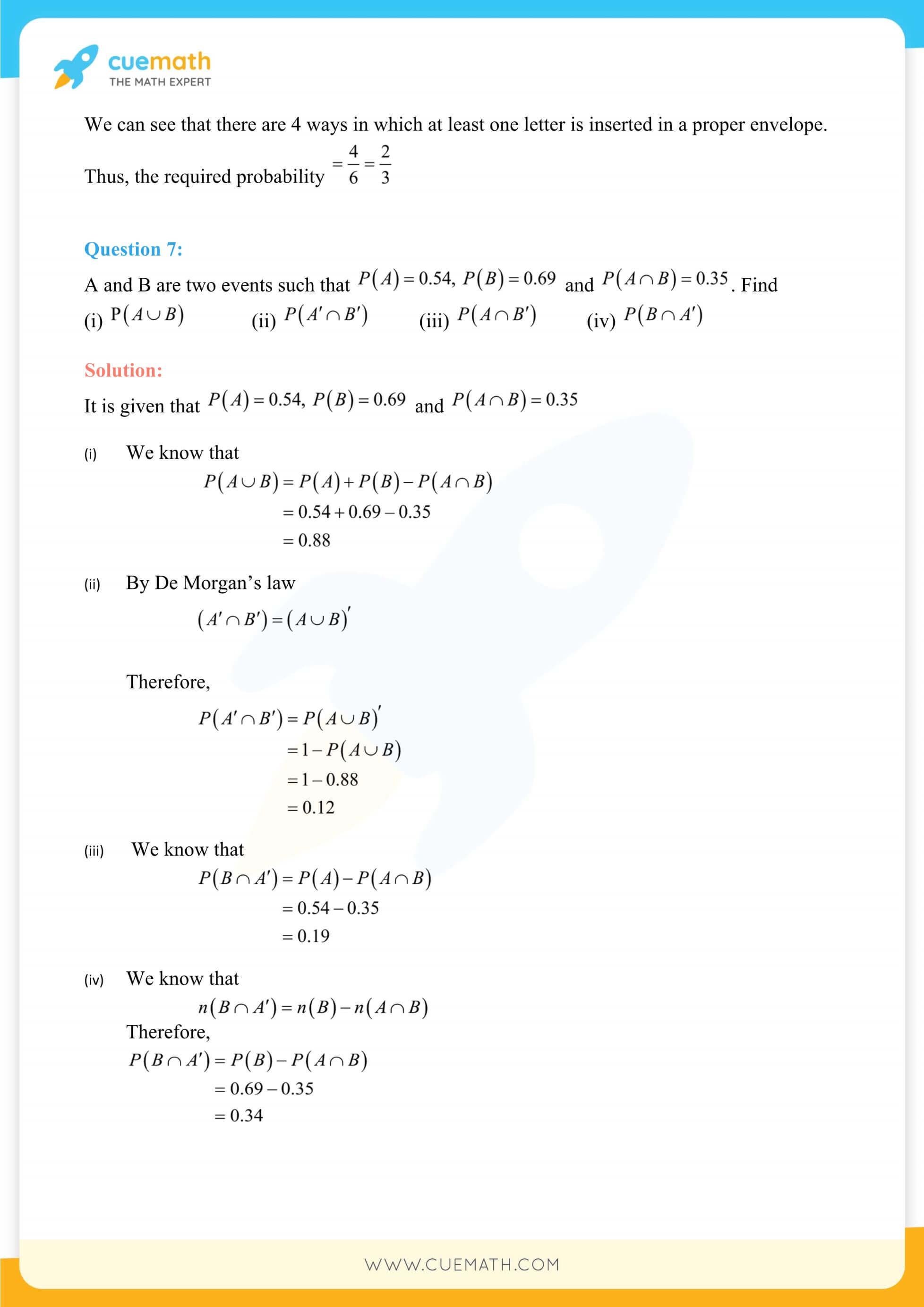 NCERT Solutions Class 11 Maths Chapter 16 40